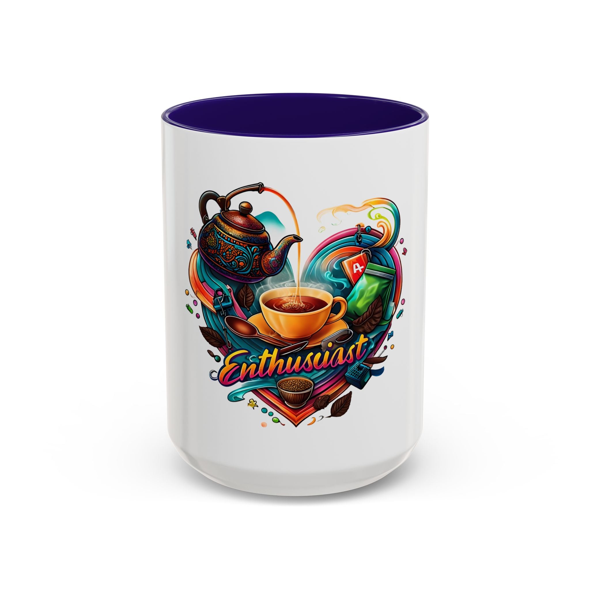 Colorful Coffee Enthusiast Mug, Perfect for Gifts, Tea Lovers, Vibrant Kitchen Decor, Heartwarming Drinkware, Cozy Beverage