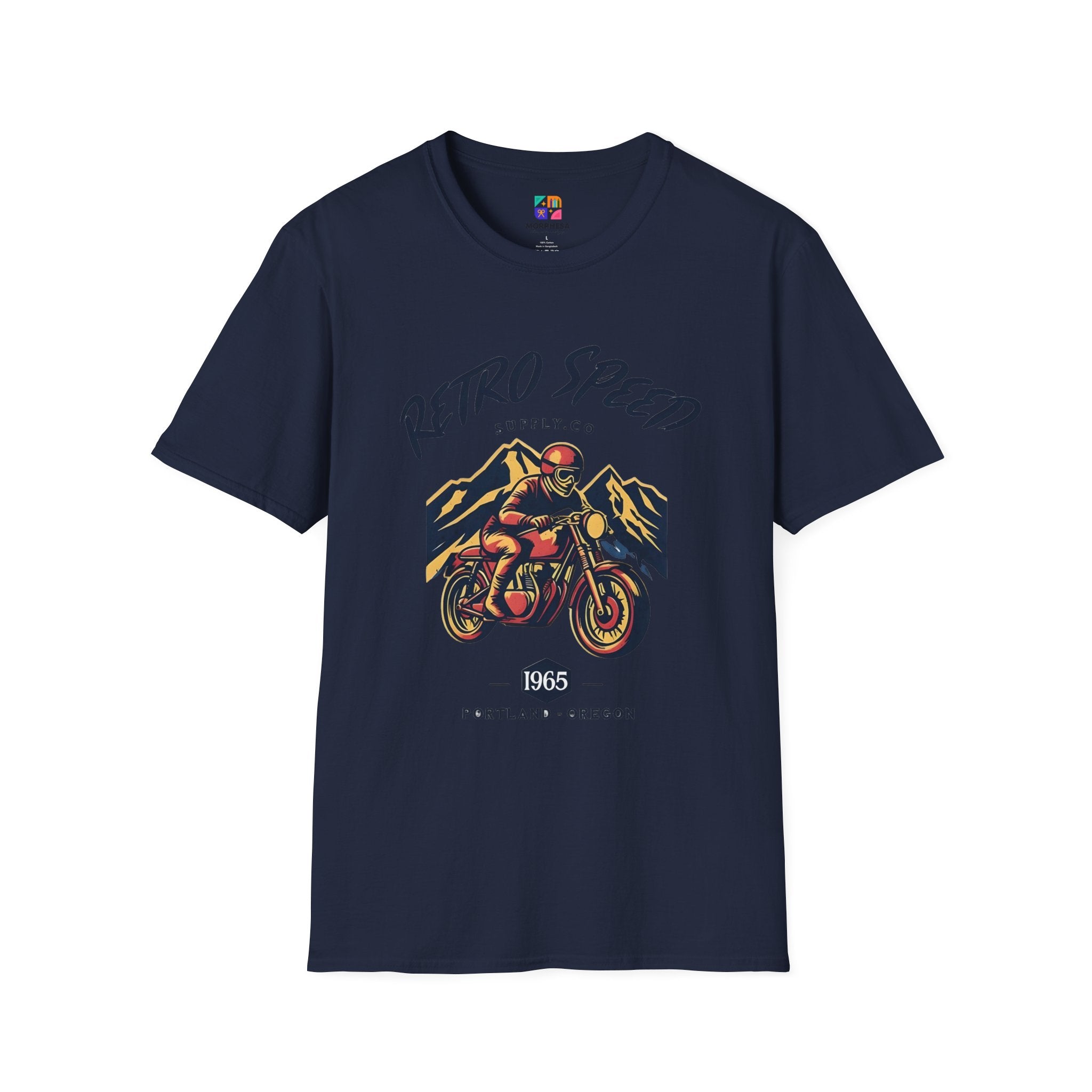 Retro Speed T-Shirt, Retro TShirt Men, Vintage Graphic Tee, Motorcycle Shirt, Streetwear Aesthetic, Trendy Shirt, Gift for Him