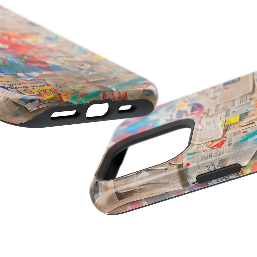 iPhone 17 Case vibrant glossy colorful art