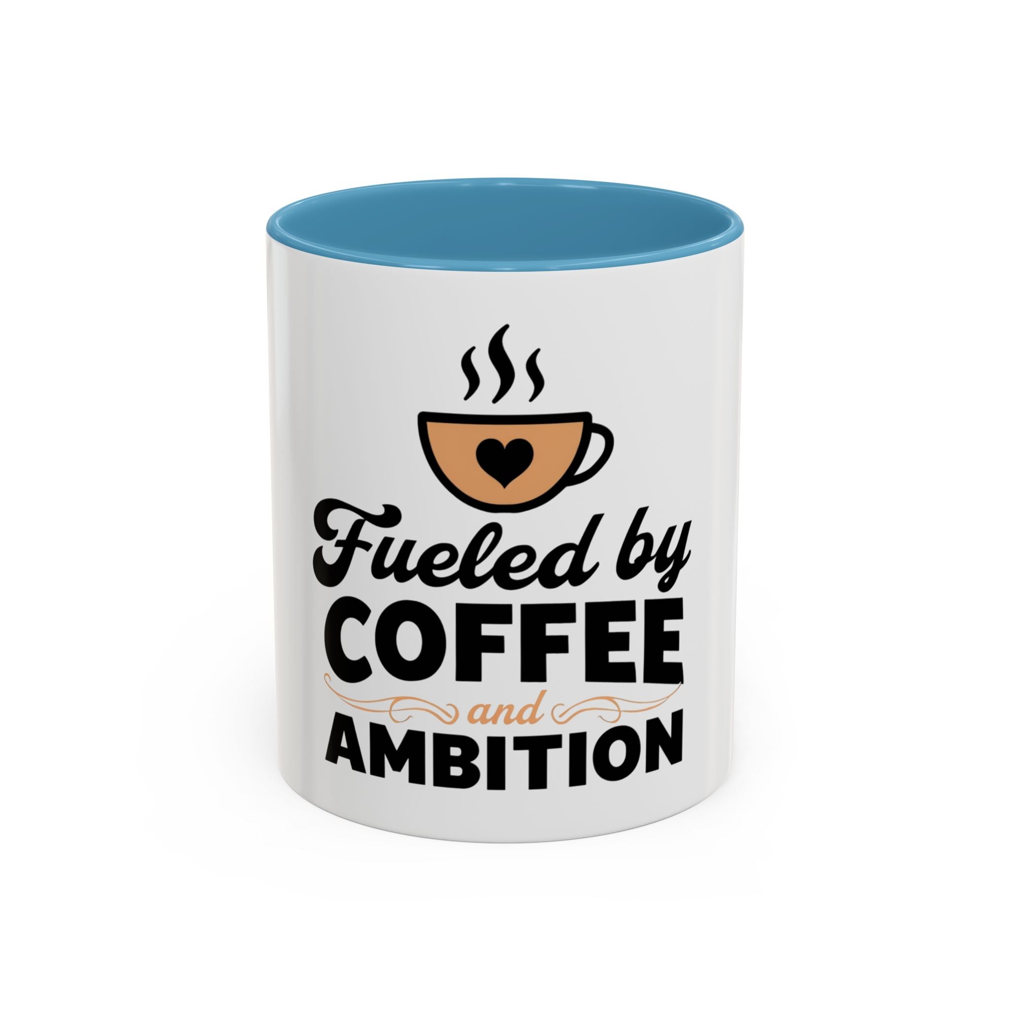 Motivational Coffee Mug - Fueled by Coffee and Ambition
