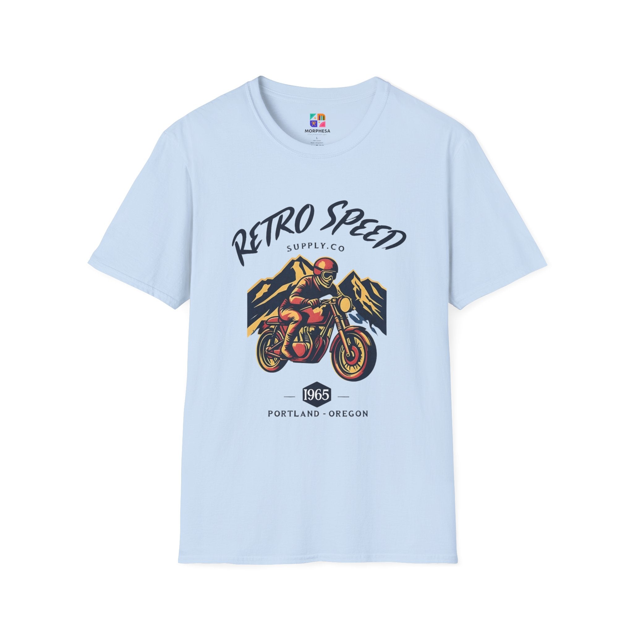 Retro Speed T-Shirt, Retro TShirt Men, Vintage Graphic Tee, Motorcycle Shirt, Streetwear Aesthetic, Trendy Shirt, Gift for Him