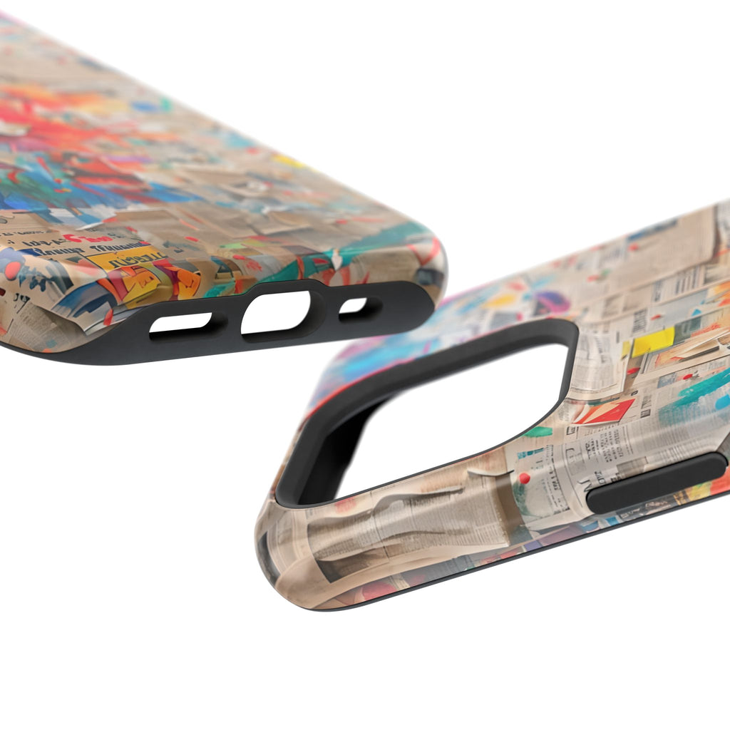 iPhone 17 Case vibrant glossy colorful art
