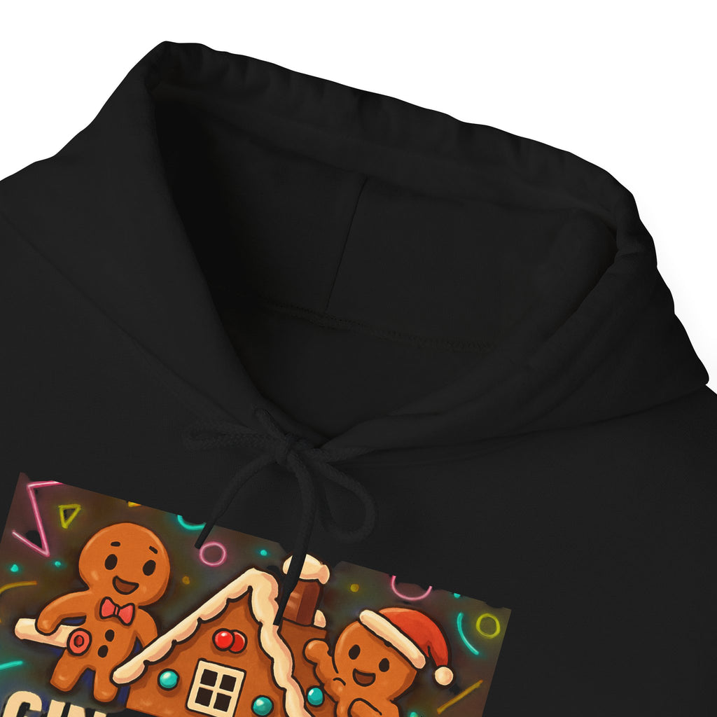Gingerbread Bakery Hoodie — Cute Holiday Gingerbread House & Cookies Sweatshirt