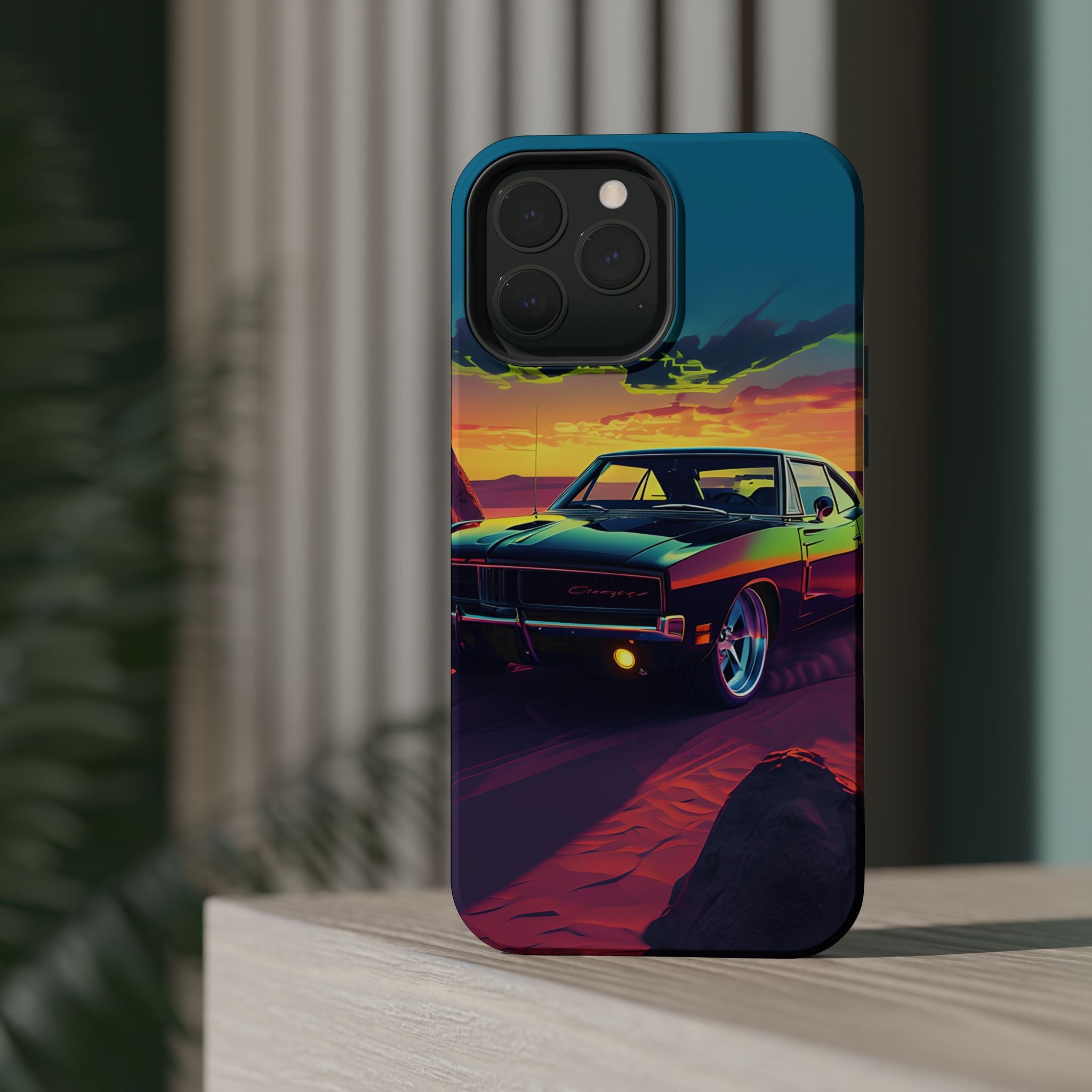 iPhone 17 Case - Retro Muscular Car Design