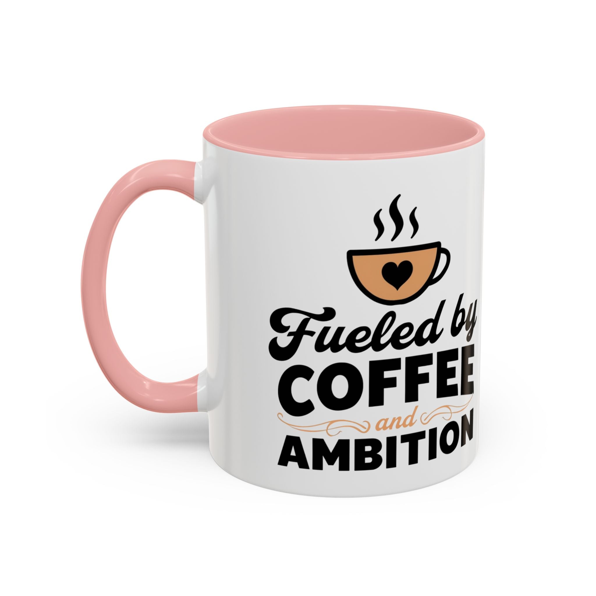 Motivational Coffee Mug - Fueled by Coffee and Ambition