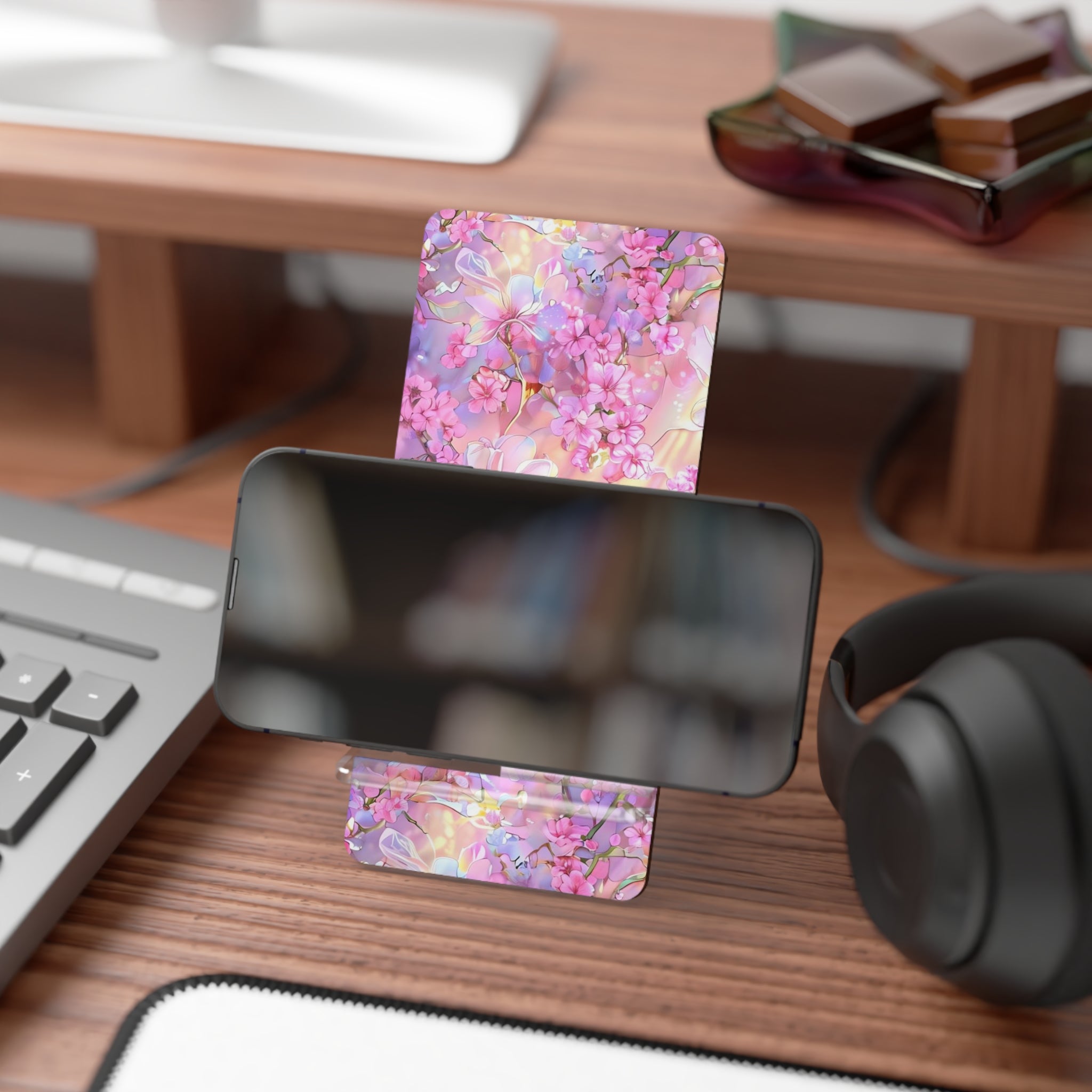 Cell Phone Stand, Gift for Her, Home Office Decor, Phone Stand, Desk Organizer, Phone Holder, Phone Accessories, Desk Phone Stand