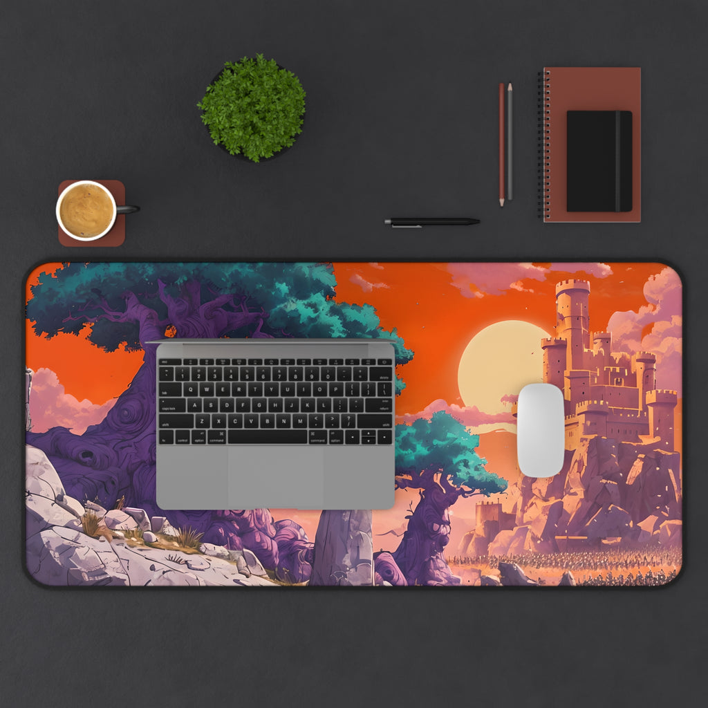 Fantasy Landscape Desk Mat, Gaming Desk Mat, Office Decor, Mouse Pad, Desk Accessory