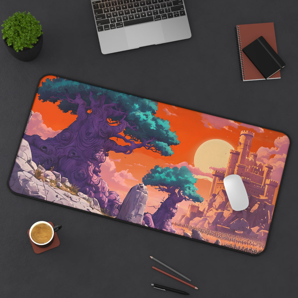 Fantasy Landscape Desk Mat, Gaming Desk Mat, Office Decor, Mouse Pad, Desk Accessory