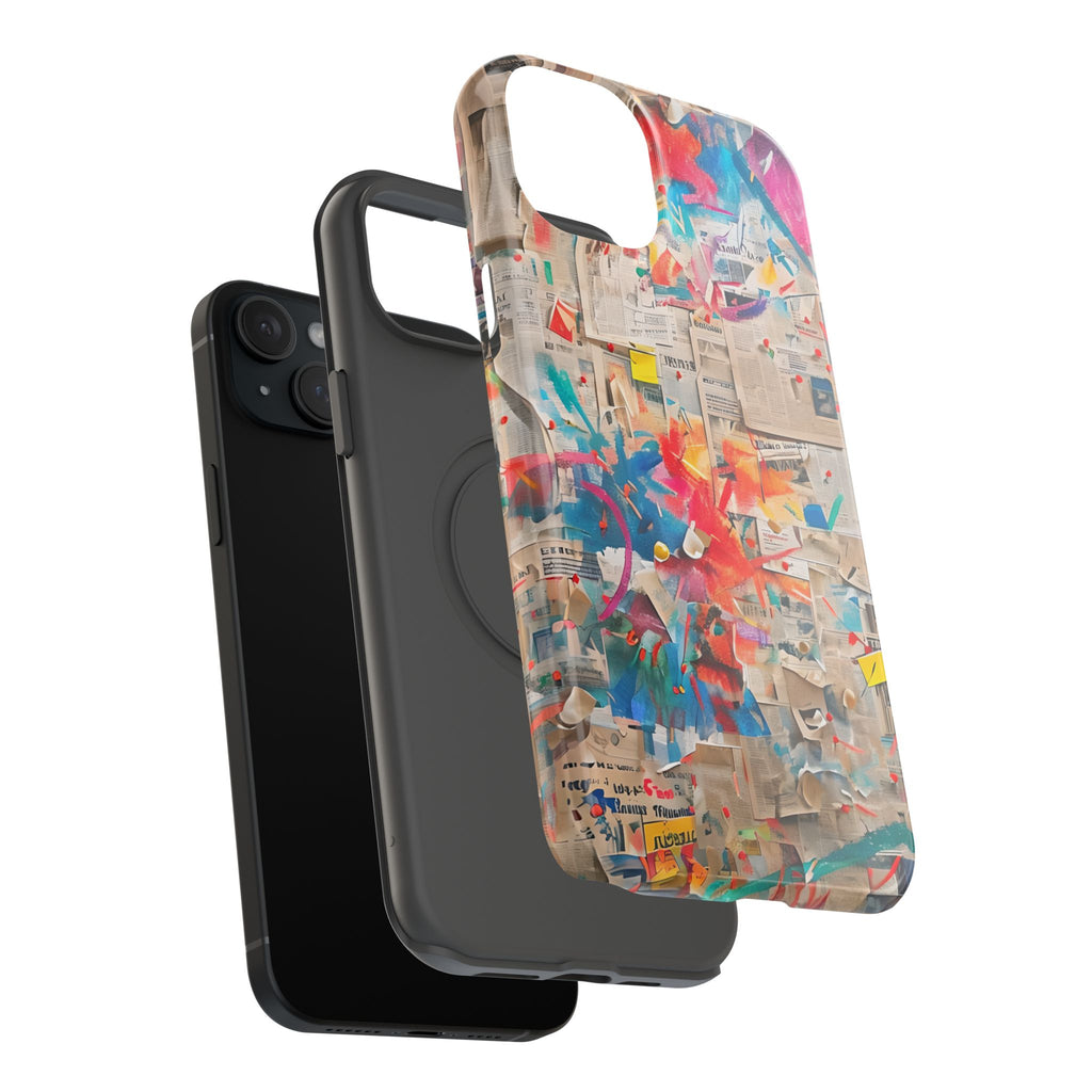 iPhone 17 Case vibrant glossy colorful art