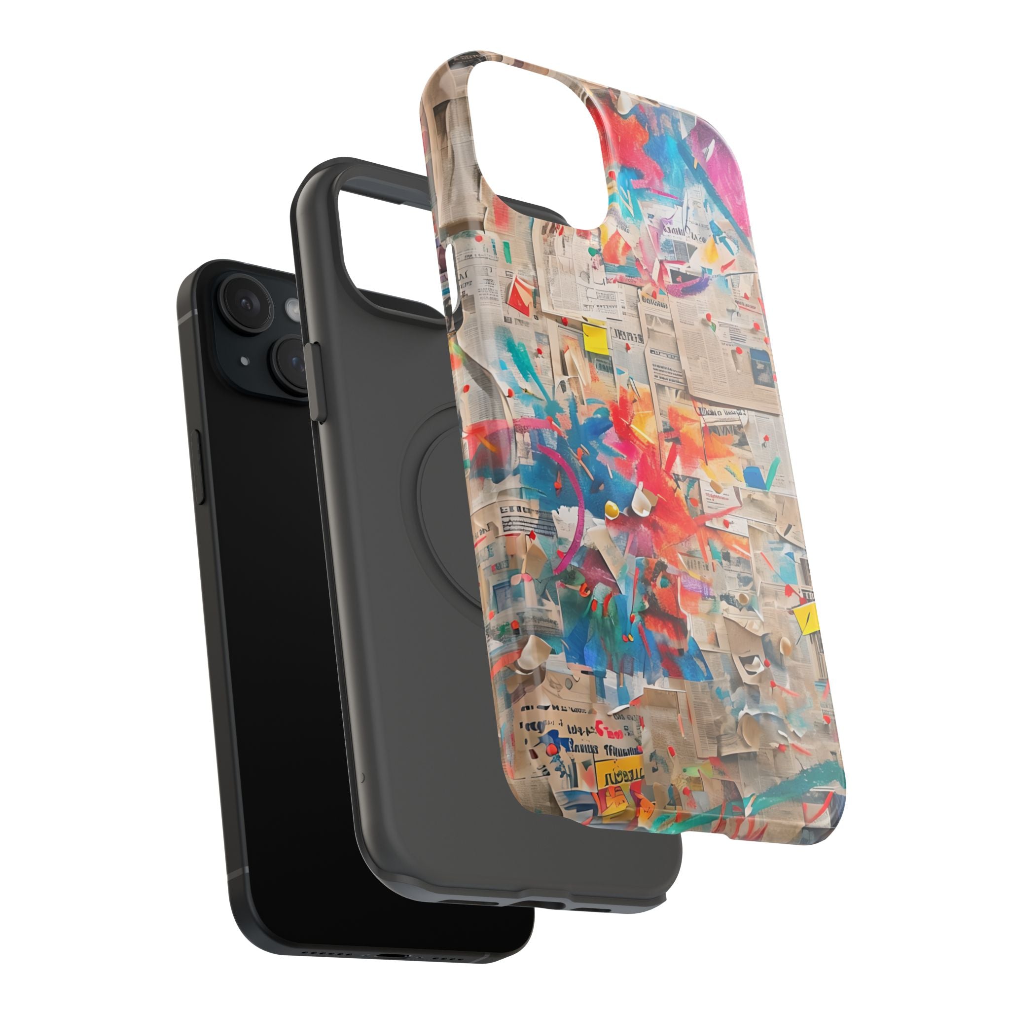 iPhone 17 Case vibrant glossy colorful art