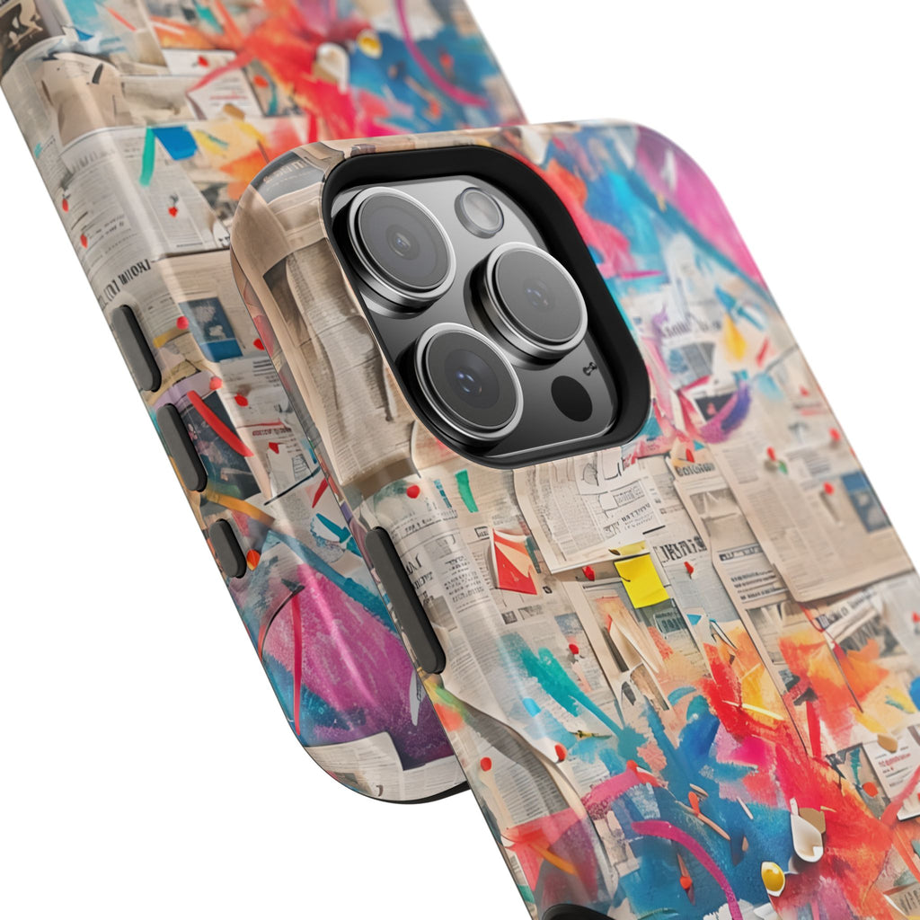 iPhone 17 Case vibrant glossy colorful art