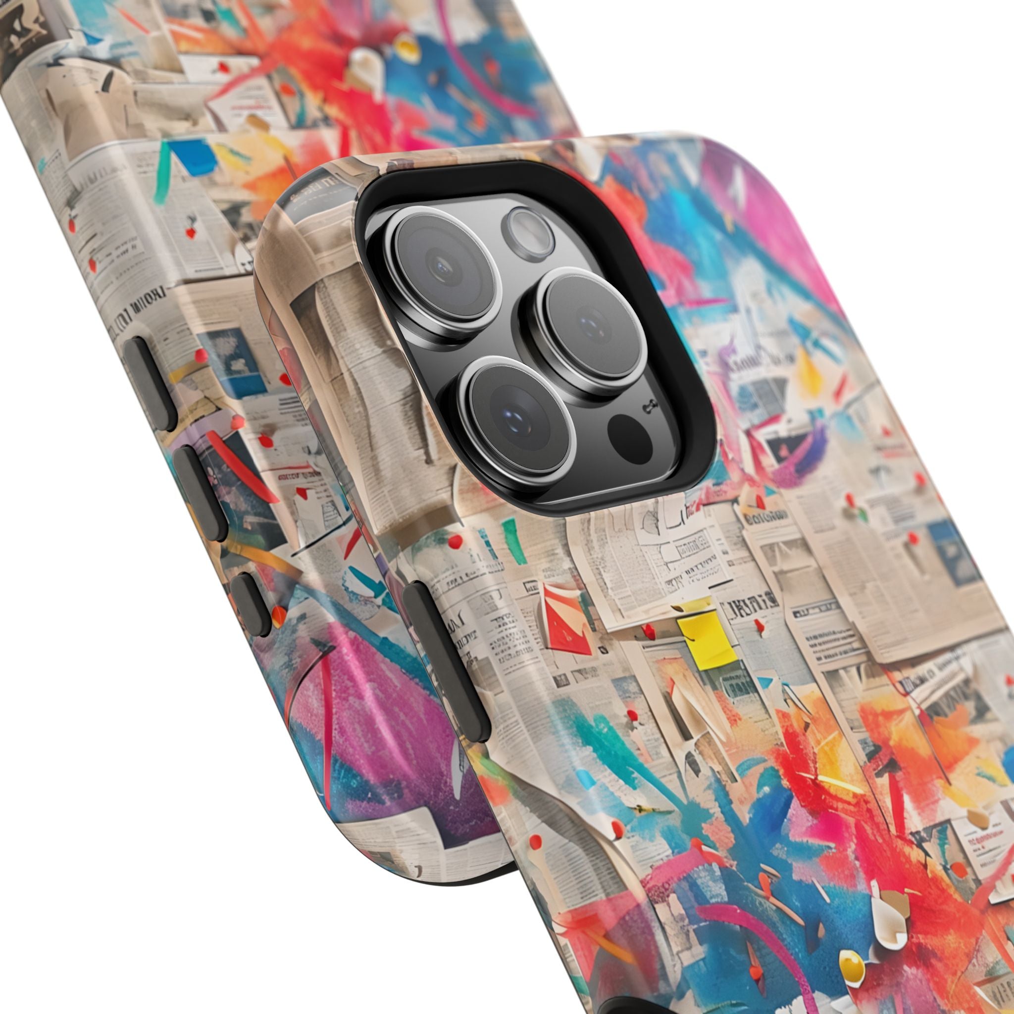 iPhone 17 Case vibrant glossy colorful art