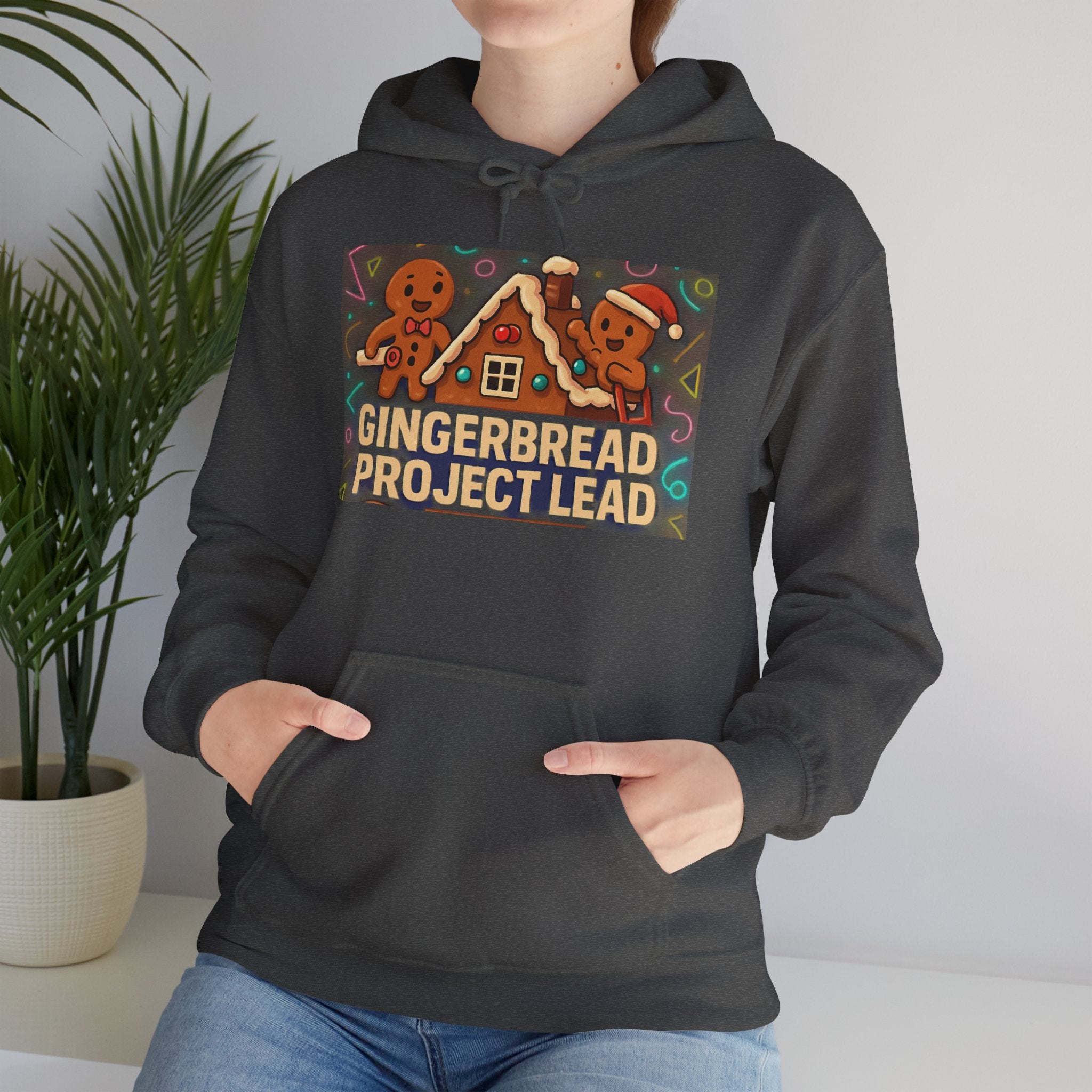 Gingerbread Bakery Hoodie — Cute Holiday Gingerbread House & Cookies Sweatshirt