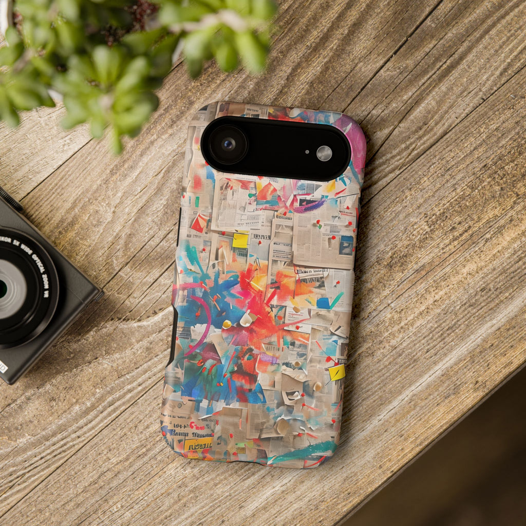 iPhone 17 Case vibrant glossy colorful art