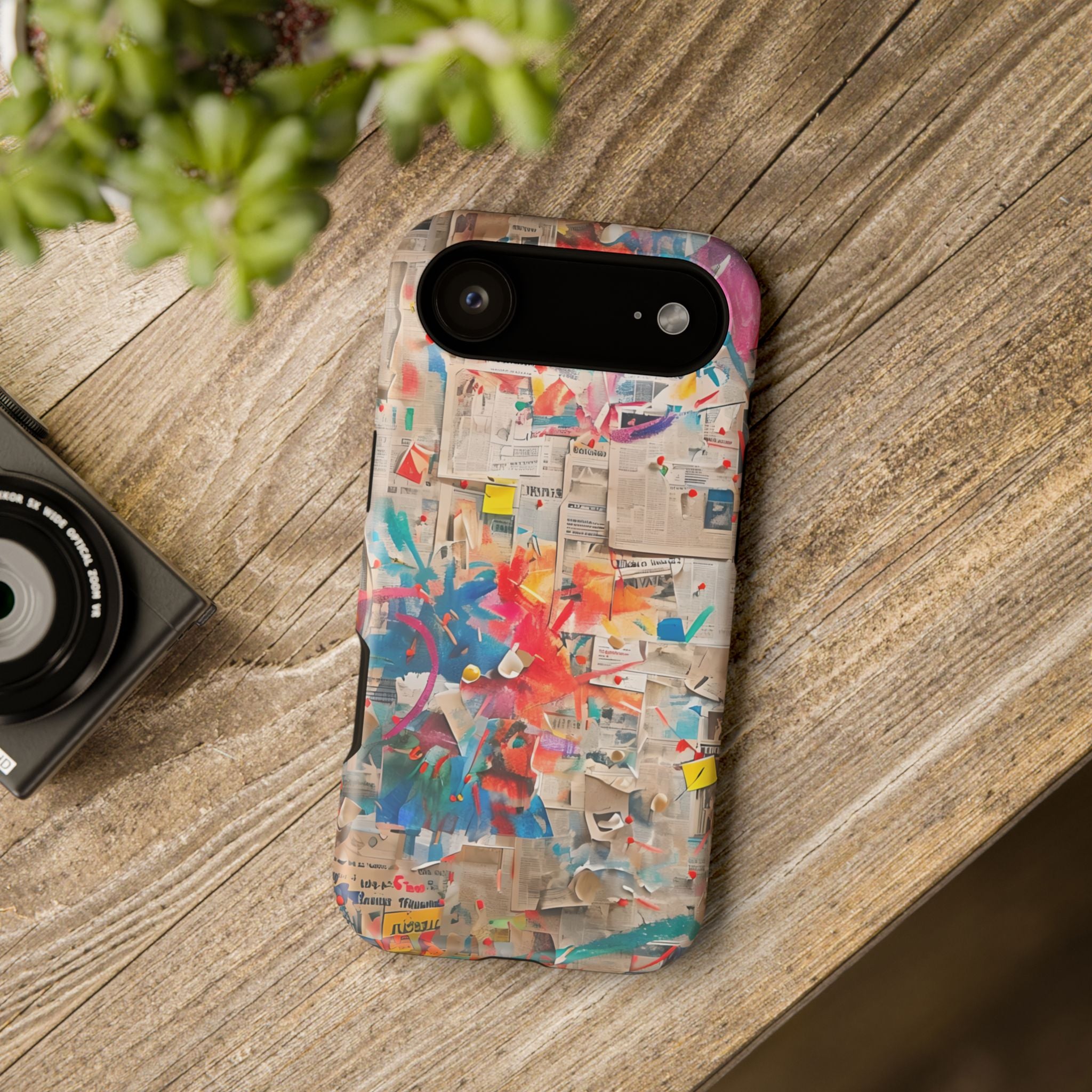 iPhone 17 Case vibrant glossy colorful art