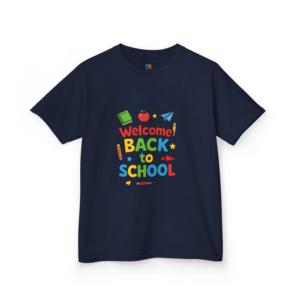Kids School Graphic Tee, Back to School Outfit Gift Shirt, Youthful Vibrant Children's Birthday Tshirt, First Day of School Apparel, Cute