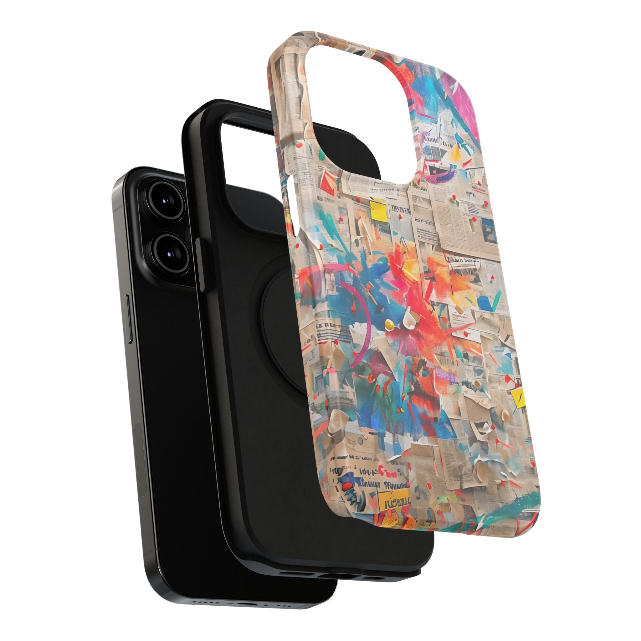 iPhone 17 Case vibrant glossy colorful art