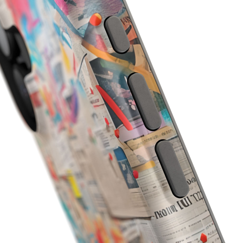 iPhone 17 Case vibrant glossy colorful art