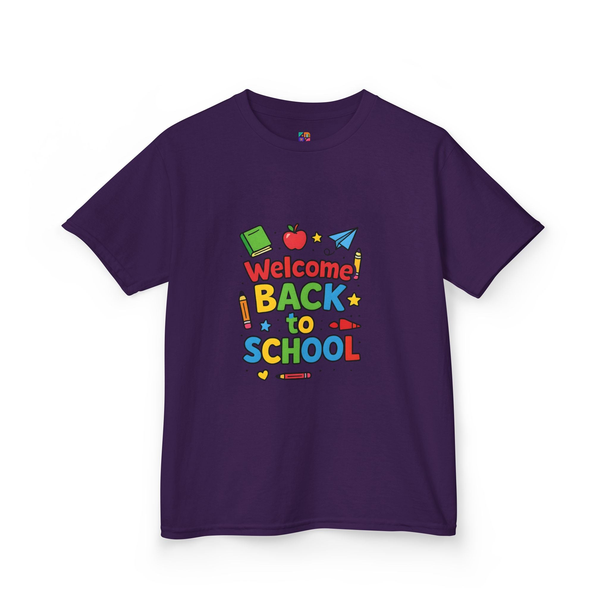 Kids School Graphic Tee, Back to School Outfit Gift Shirt, Youthful Vibrant Children's Birthday Tshirt, First Day of School Apparel, Cute