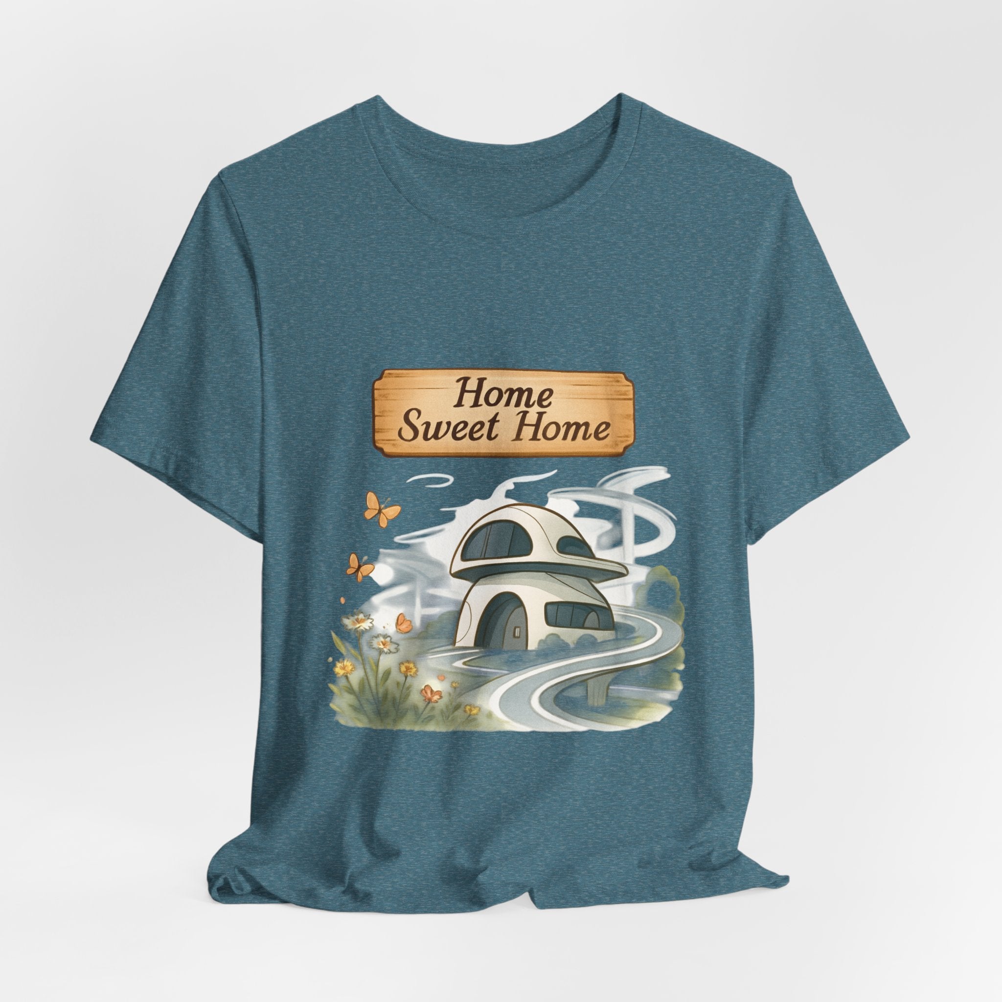Home Sweet Home T-Shirt – Cozy Cottage Graphic Tee