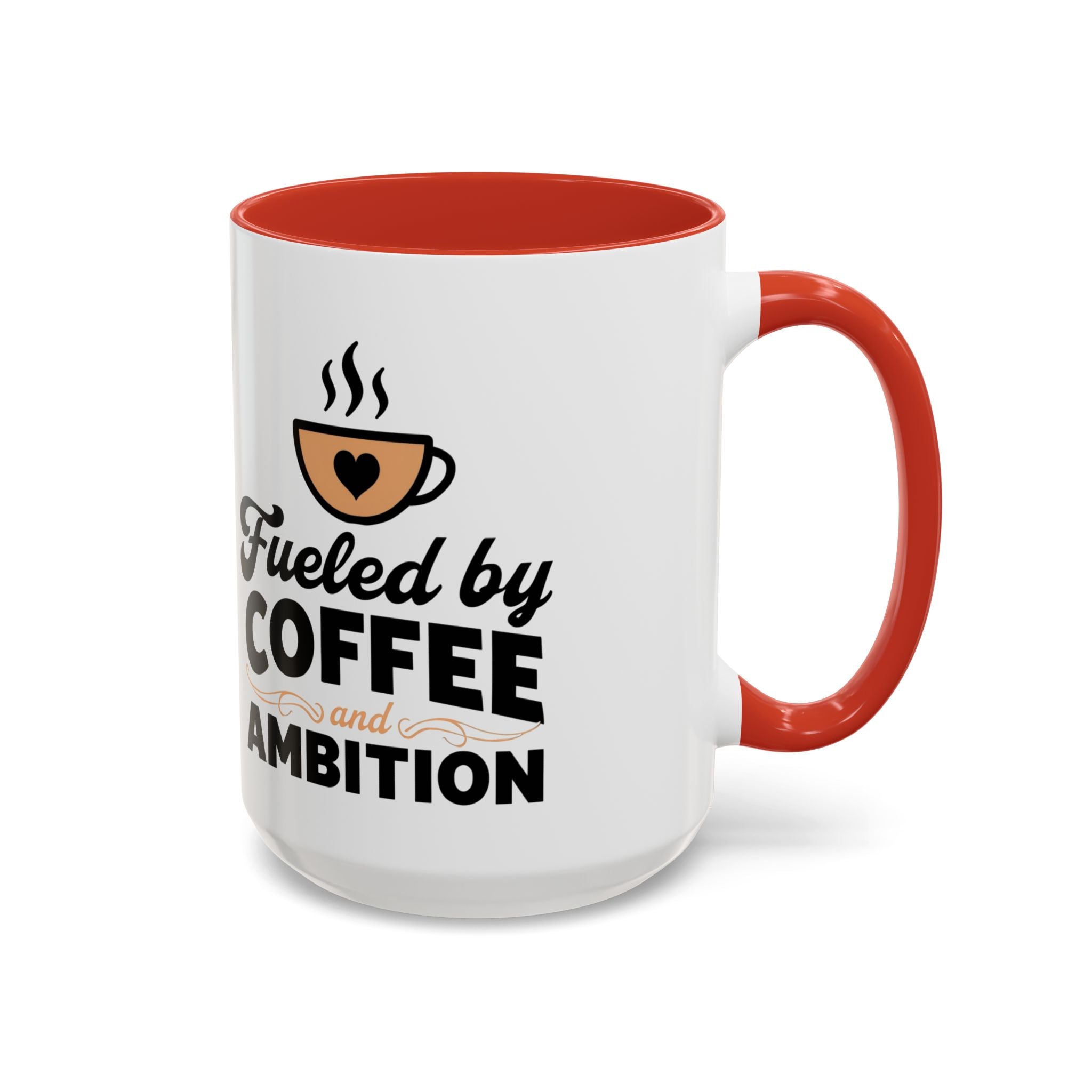 Motivational Coffee Mug - Fueled by Coffee and Ambition