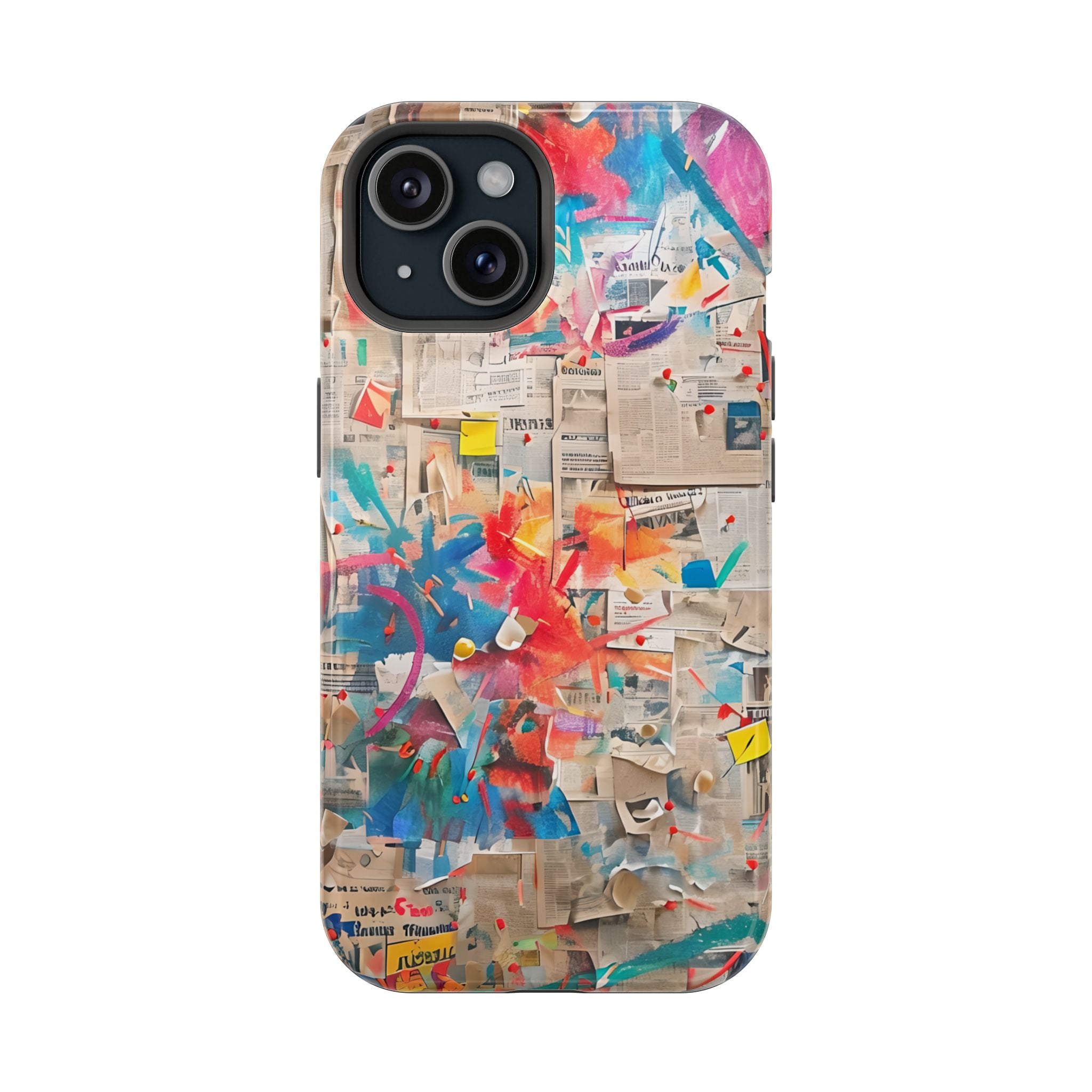 iPhone 17 Case vibrant glossy colorful art