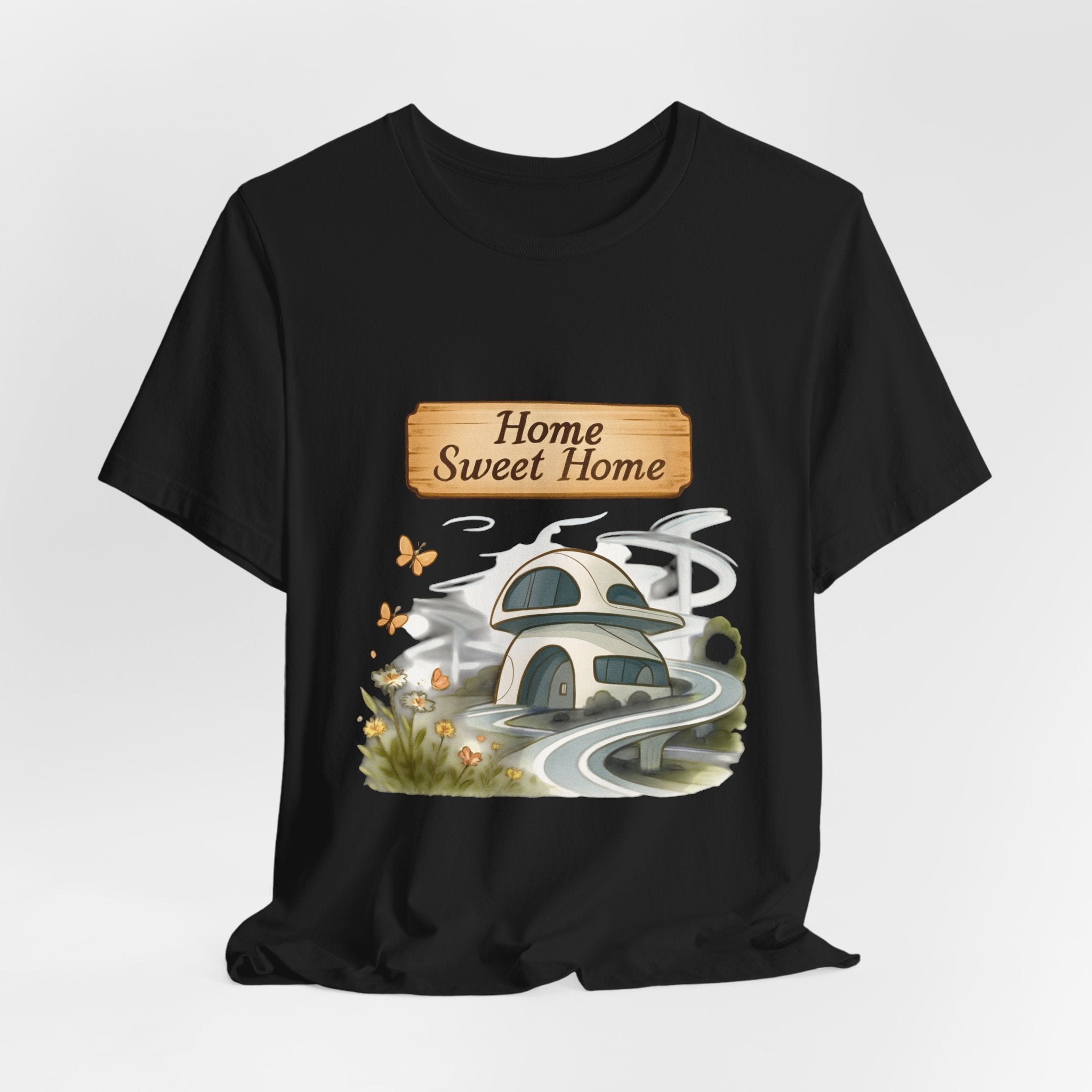 Home Sweet Home T-Shirt – Cozy Cottage Graphic Tee