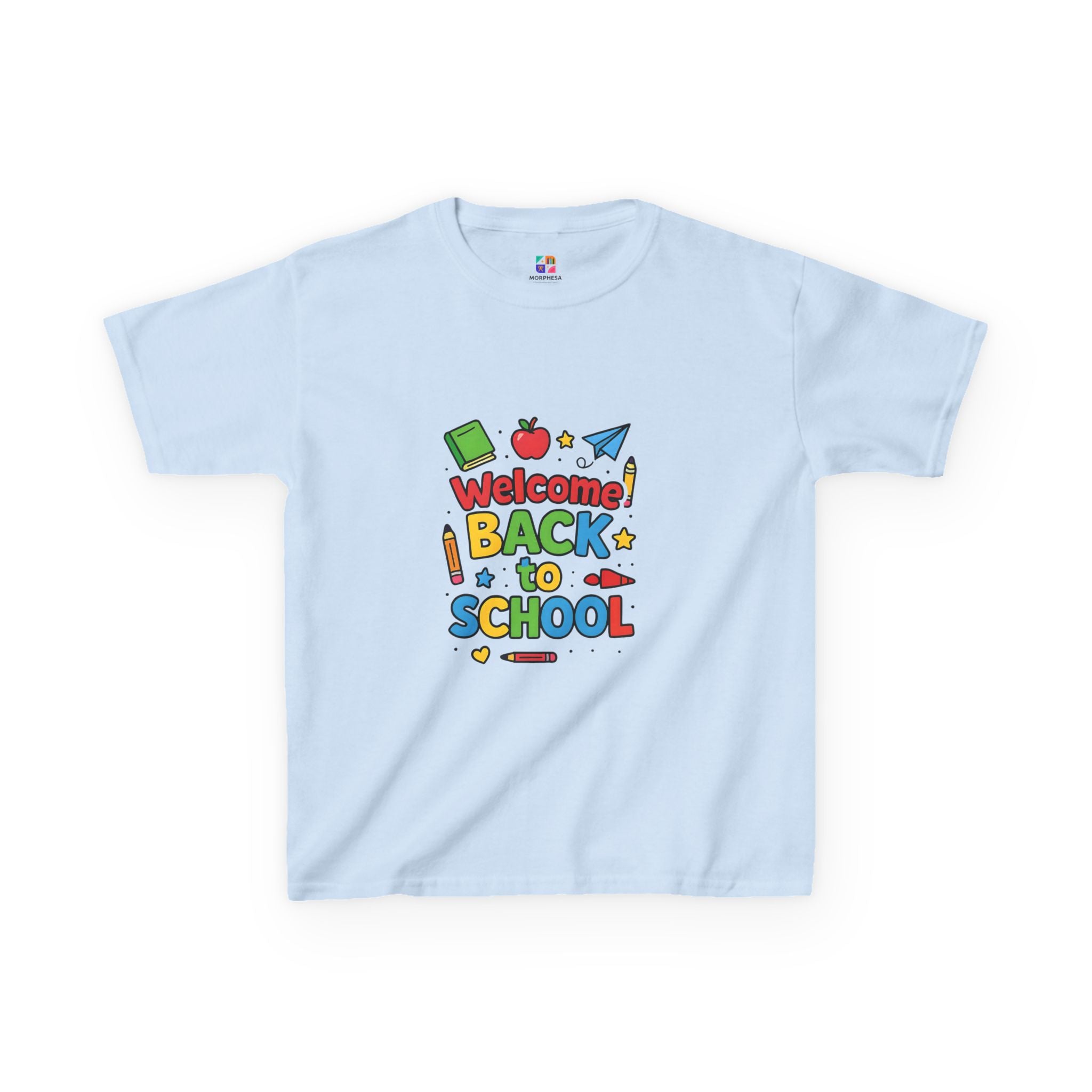 Kids School Graphic Tee, Back to School Outfit Gift Shirt, Youthful Vibrant Children's Birthday Tshirt, First Day of School Apparel, Cute
