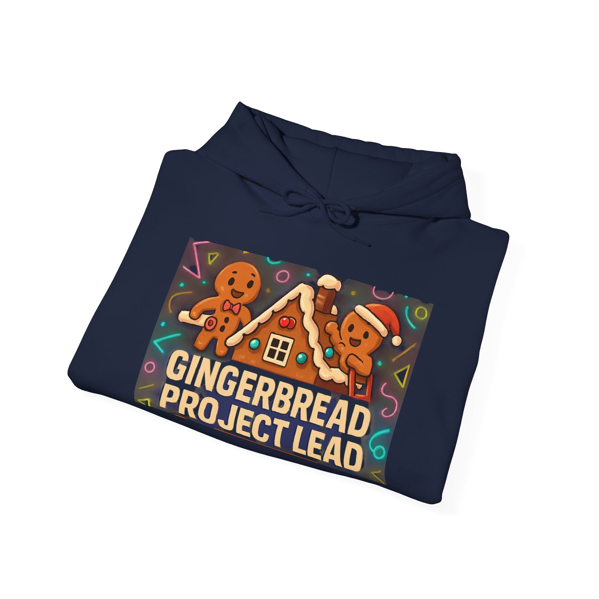 Gingerbread Bakery Hoodie — Cute Holiday Gingerbread House & Cookies Sweatshirt