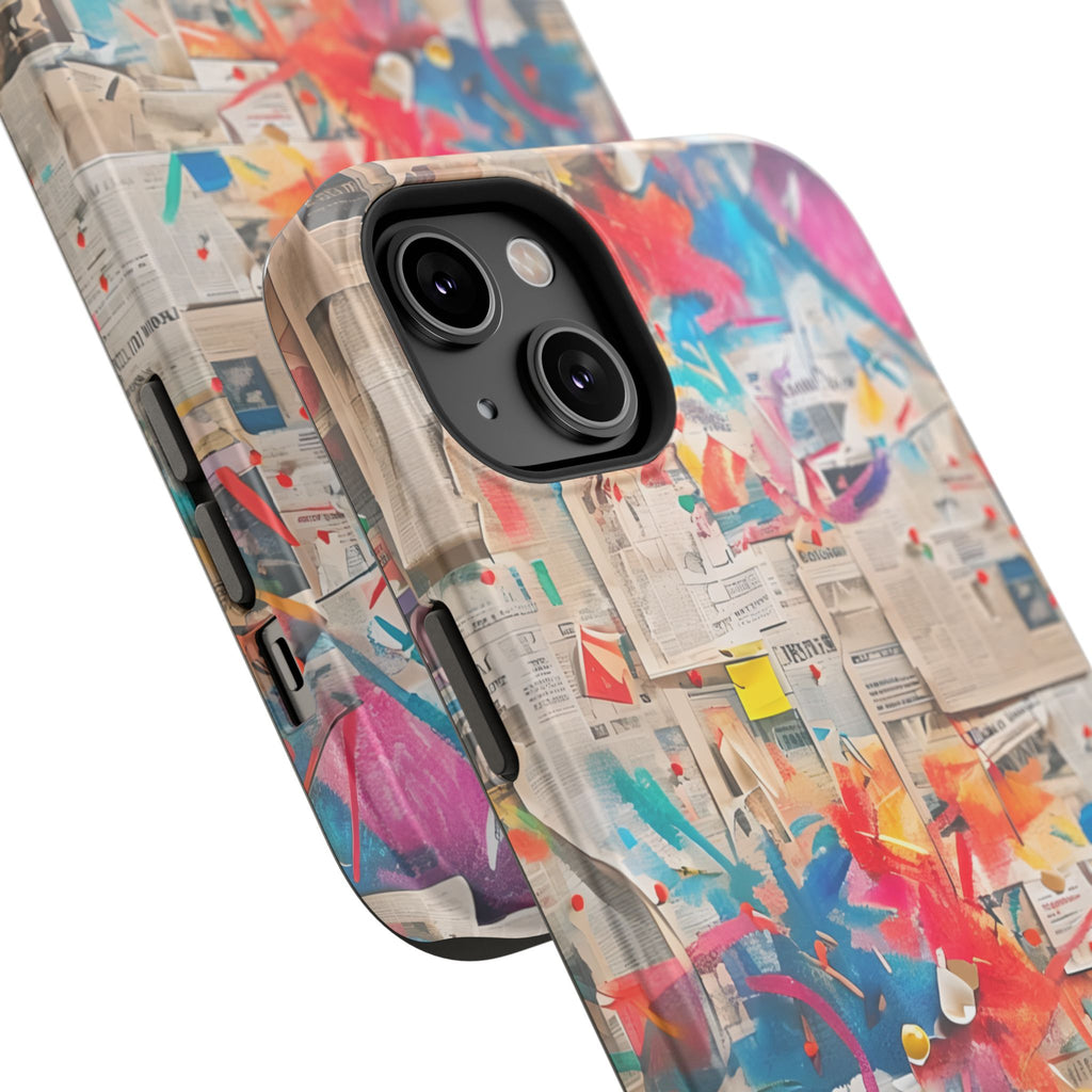 iPhone 17 Case vibrant glossy colorful art