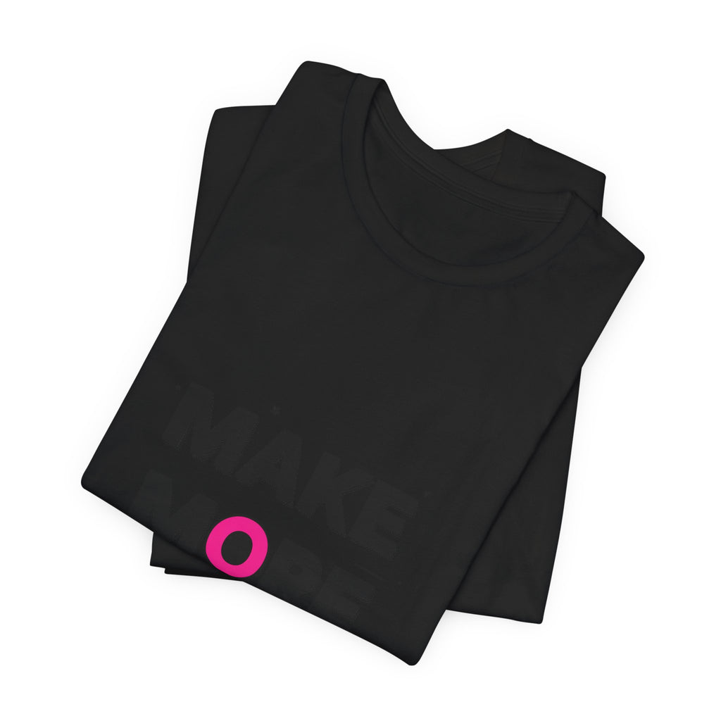 MAKE MORE ZINES Tee | ransom collage shirt, zine style cutout letters