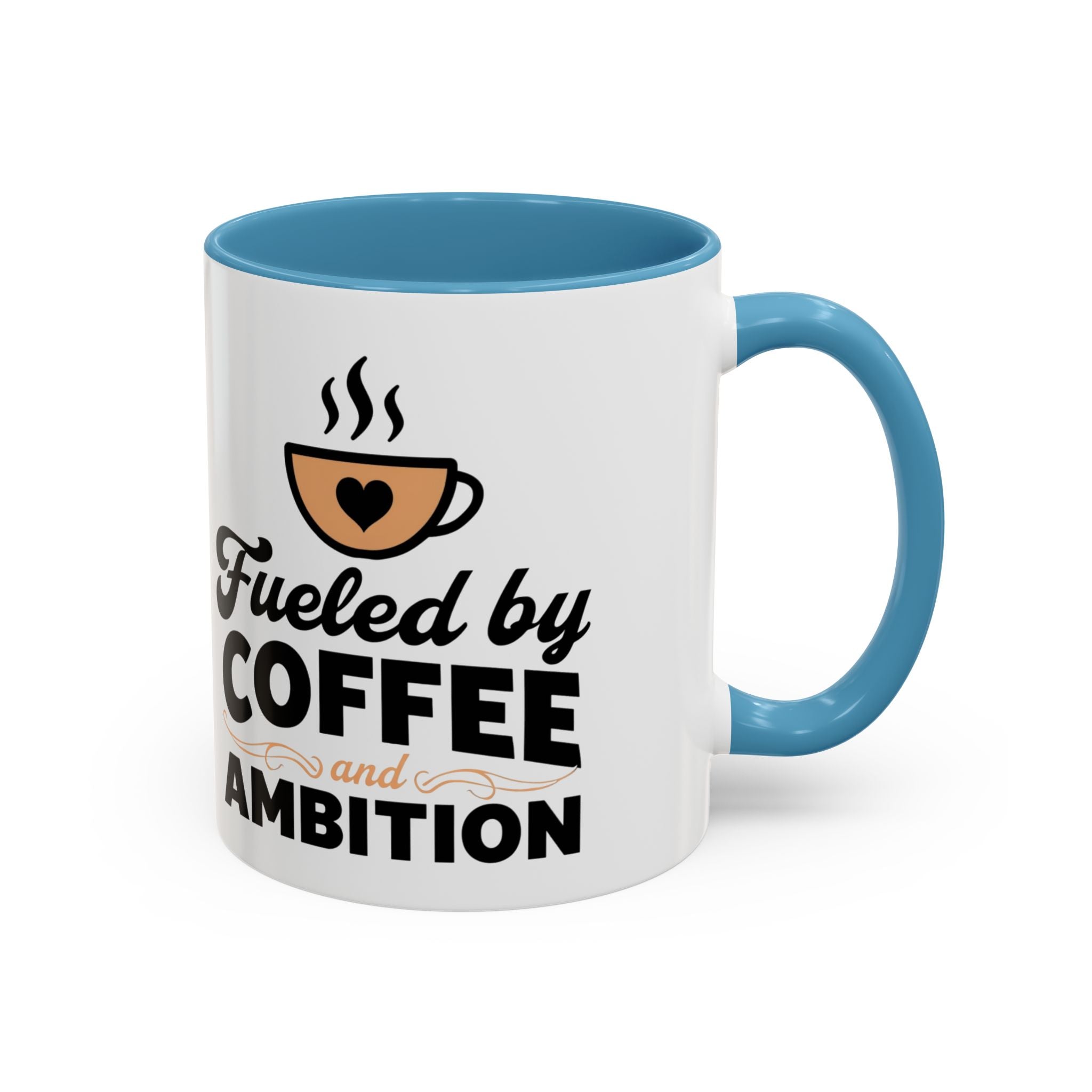 Motivational Coffee Mug - Fueled by Coffee and Ambition