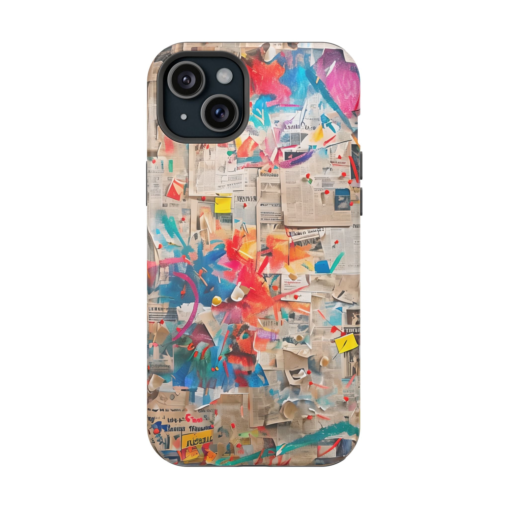 iPhone 17 Case vibrant glossy colorful art