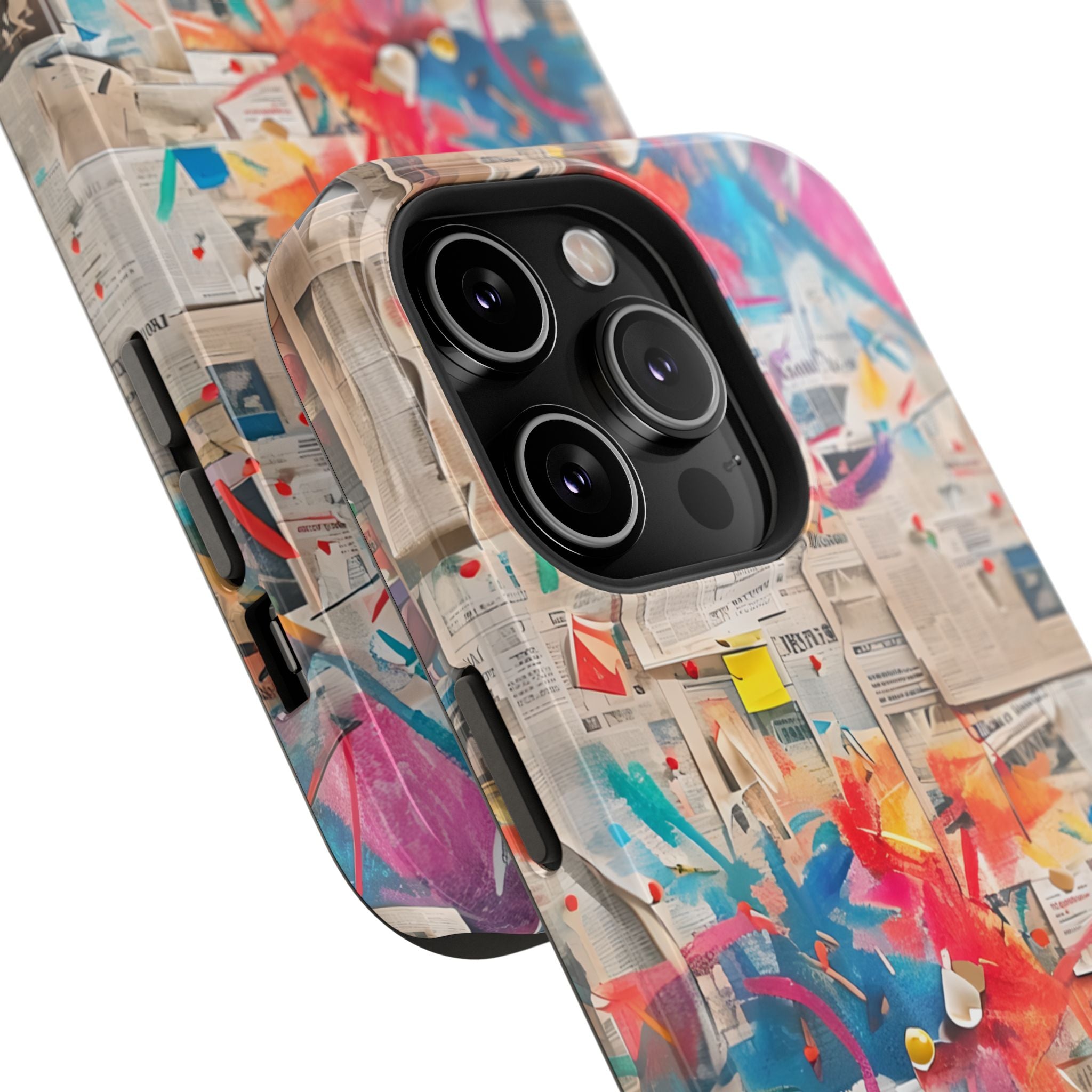 iPhone 17 Case vibrant glossy colorful art