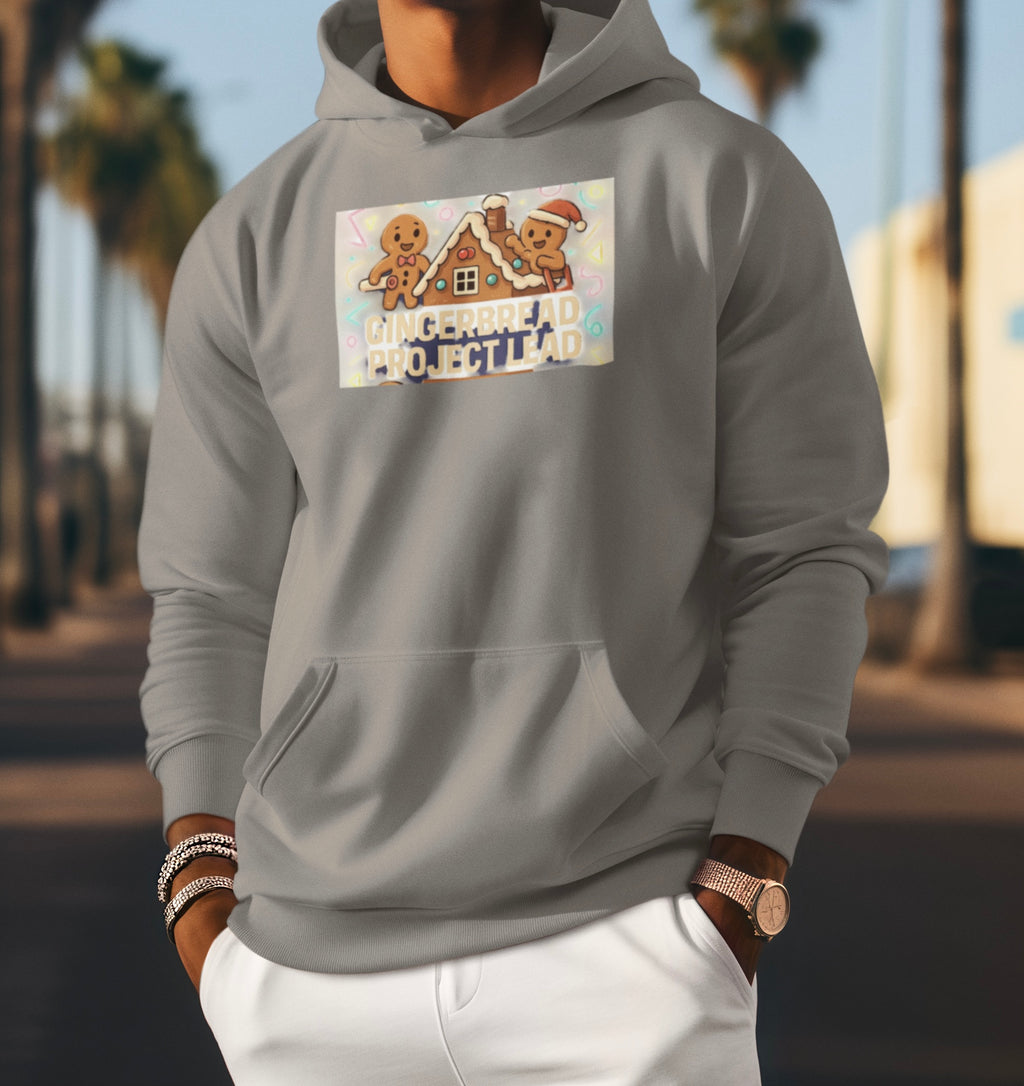 Gingerbread Bakery Hoodie — Cute Holiday Gingerbread House & Cookies Sweatshirt