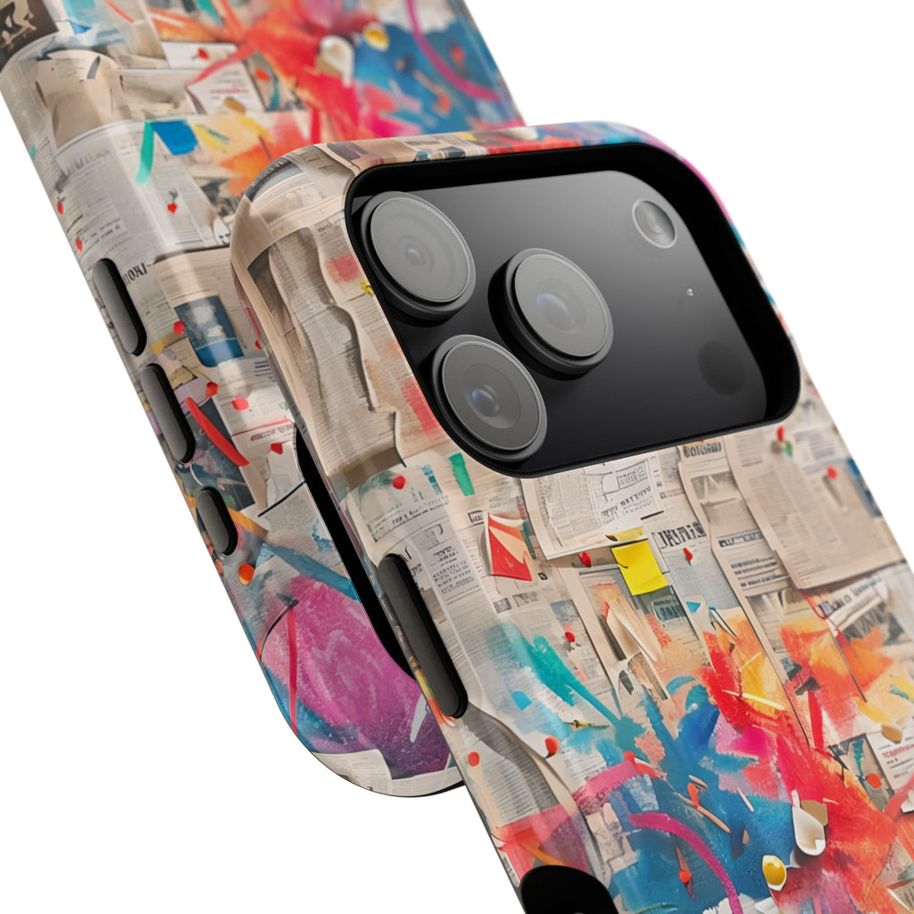 iPhone 17 Case vibrant glossy colorful art