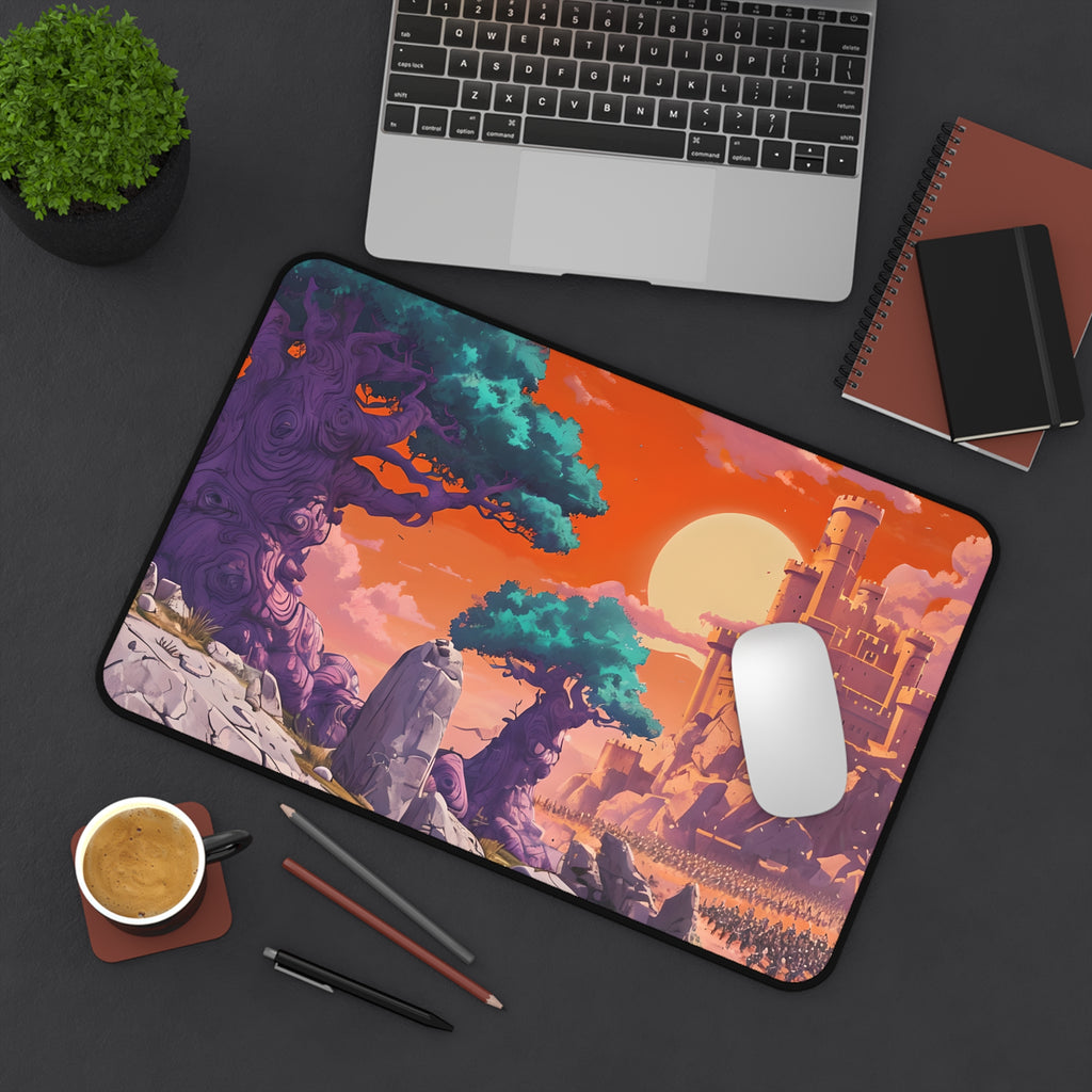 Fantasy Landscape Desk Mat, Gaming Desk Mat, Office Decor, Mouse Pad, Desk Accessory