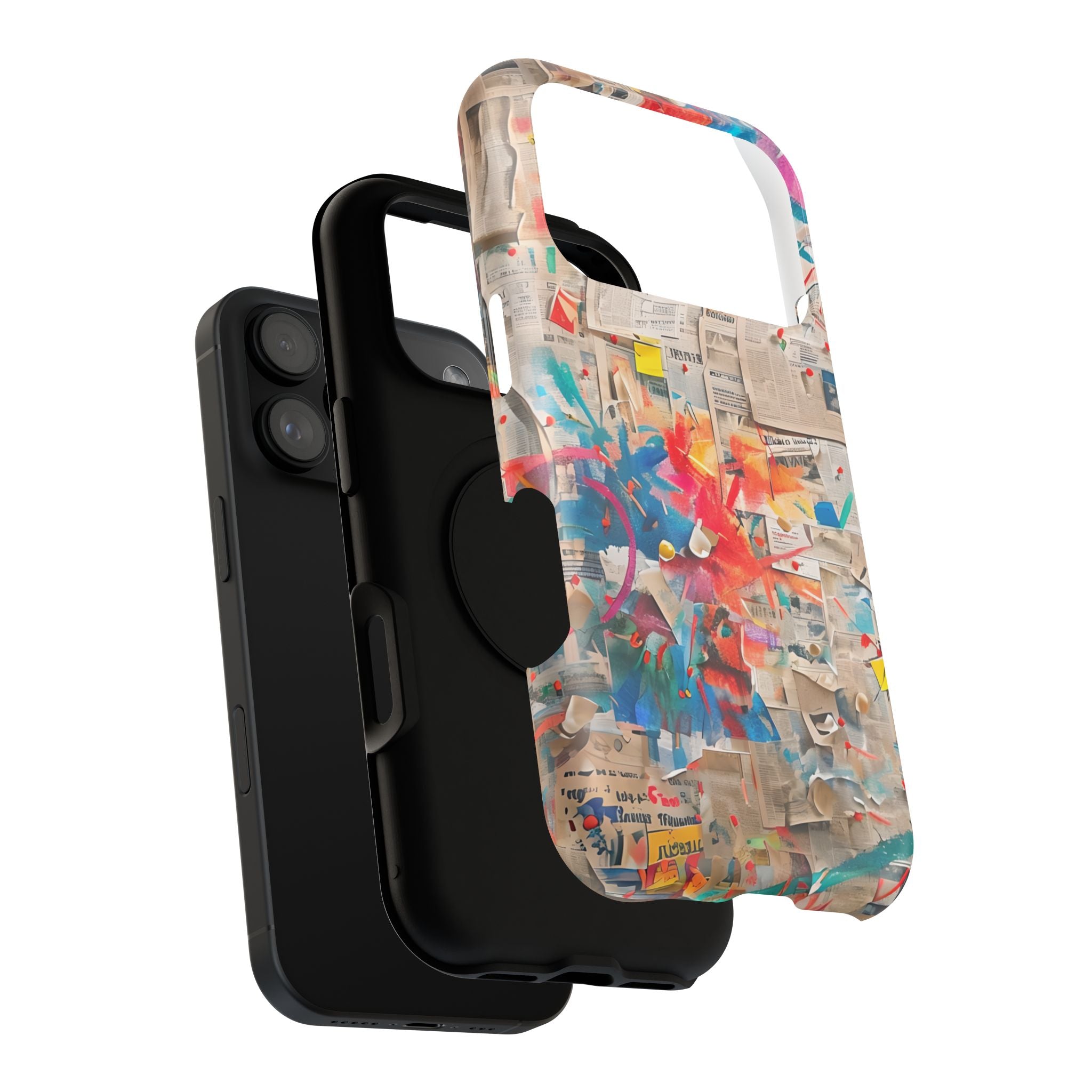 iPhone 17 Case vibrant glossy colorful art