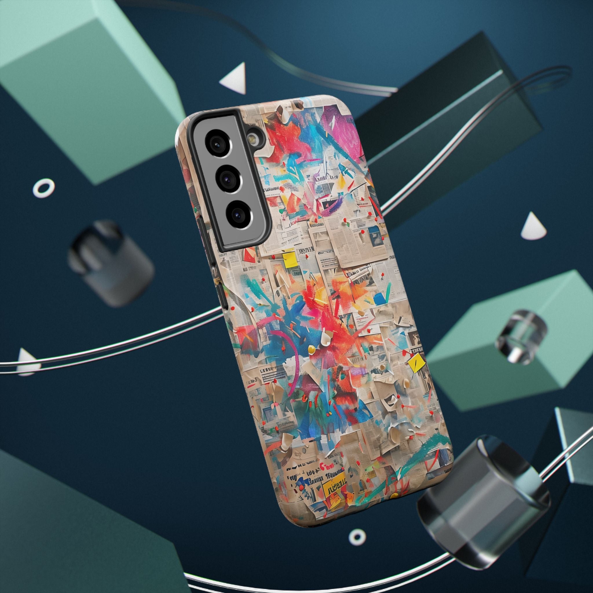 iPhone 17 Case vibrant glossy colorful art