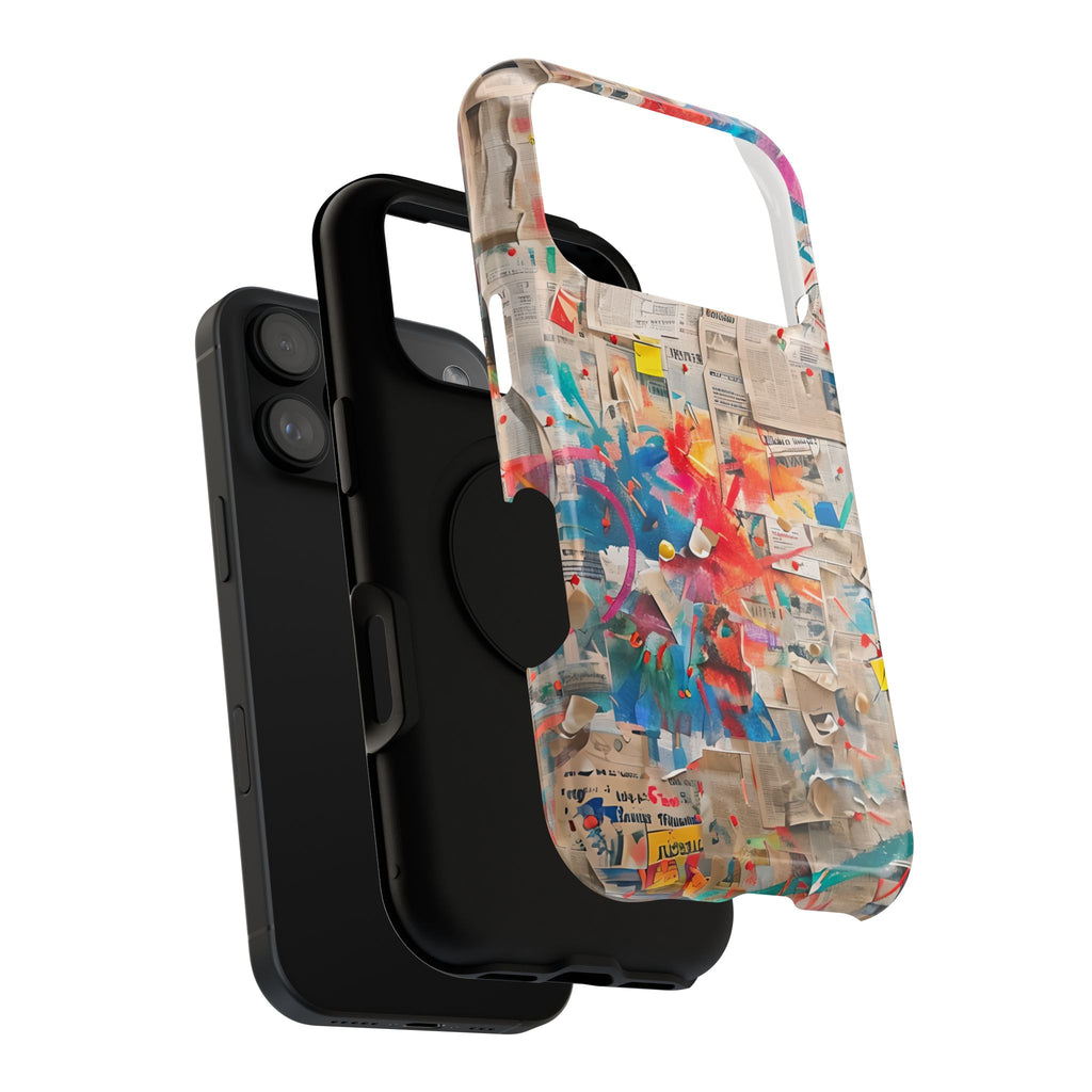 iPhone 17 Case vibrant glossy colorful art