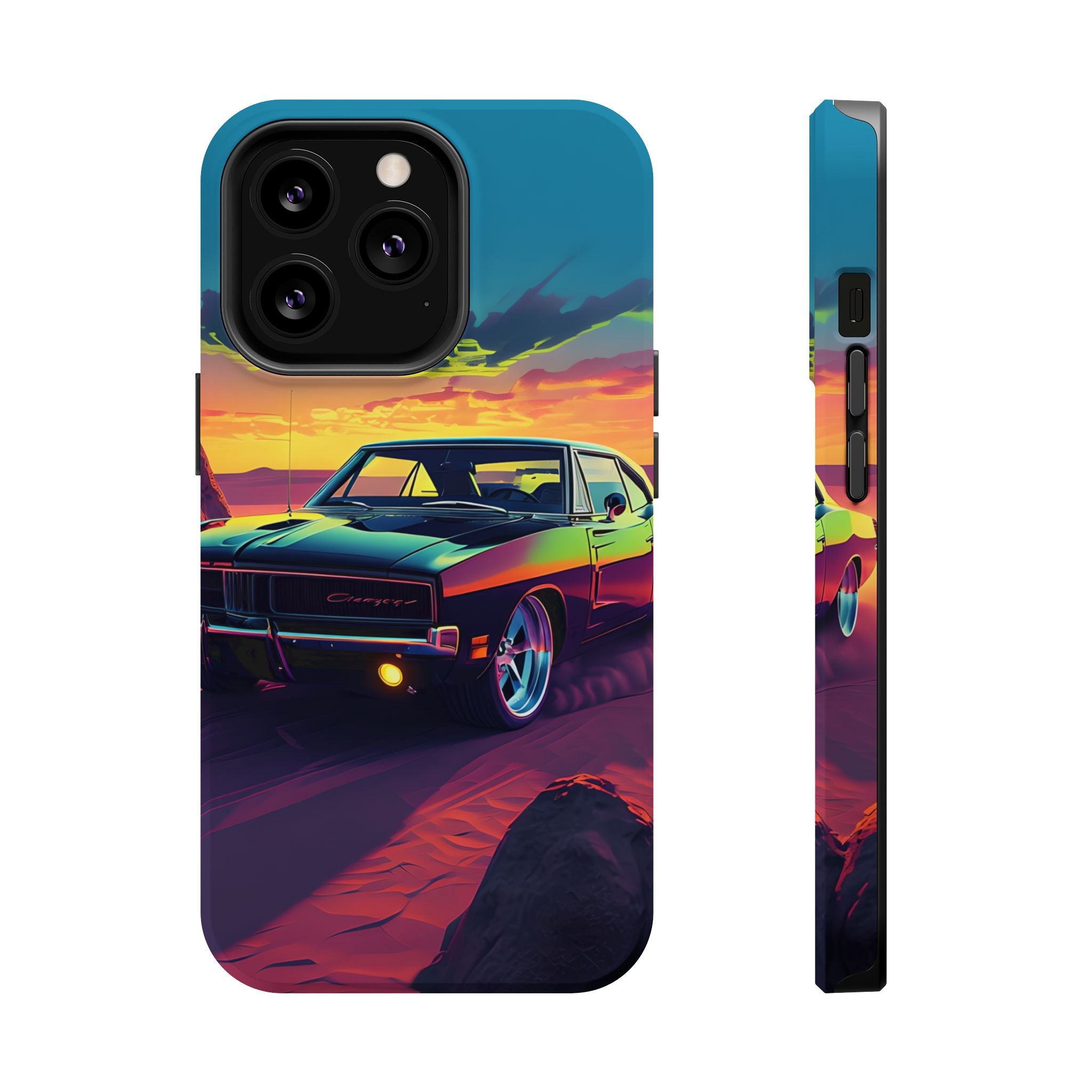 iPhone 17 Case - Retro Muscular Car Design