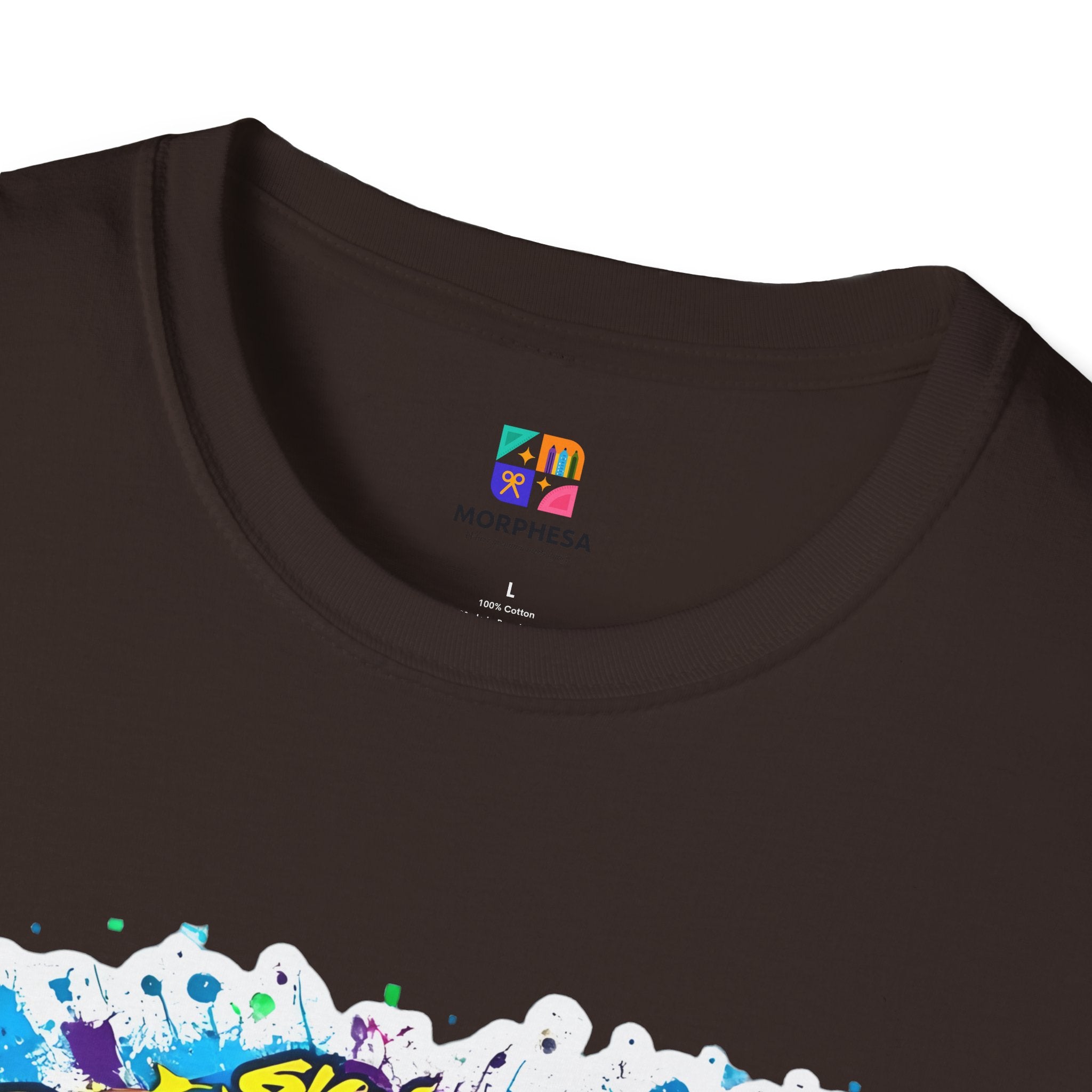 Colorful Superhero Graphic T-Shirt, Fun Unisex Tee, Geeky Apparel, Perfect Gift for Comic Lovers, Casual Wear, Pop Culture Fashion