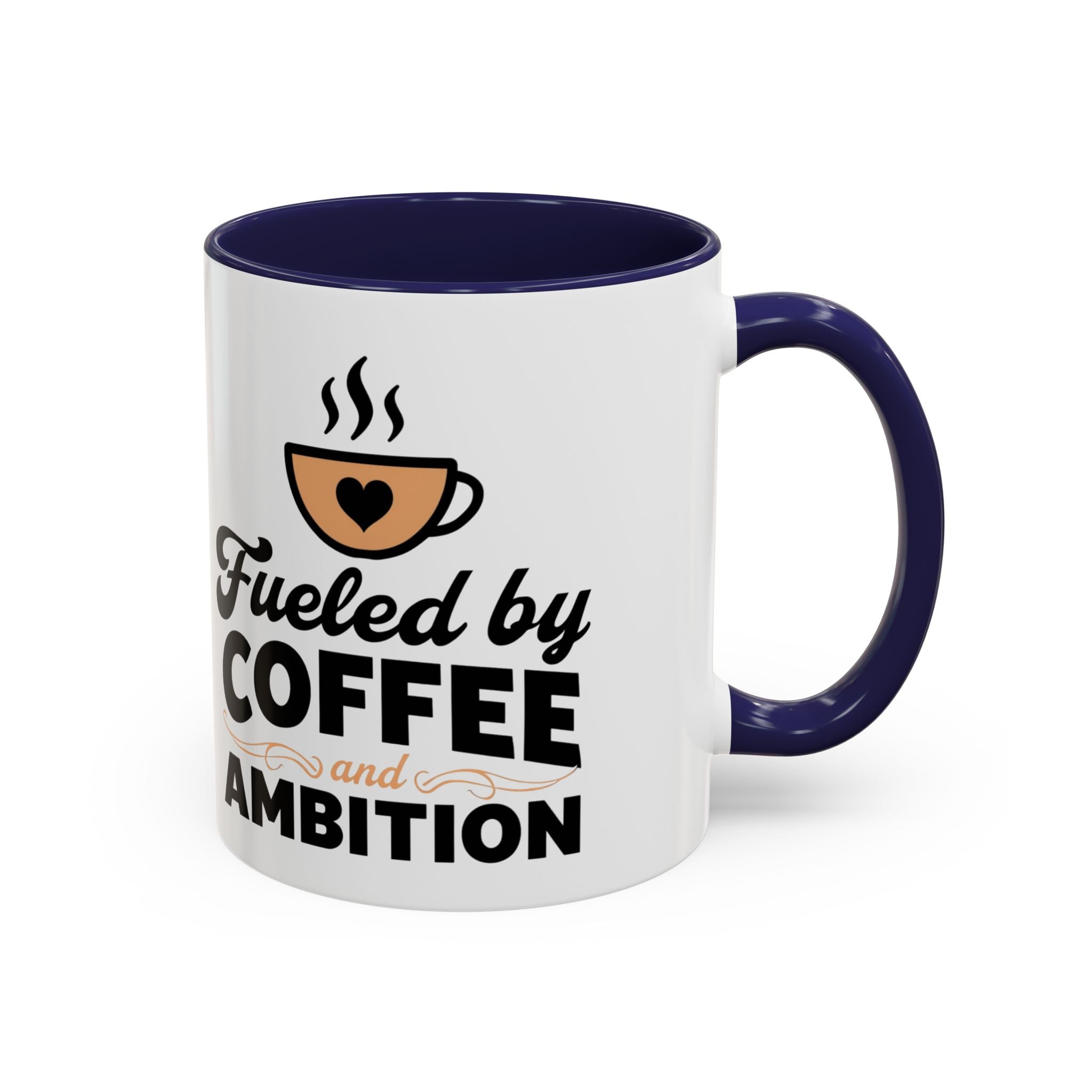 Motivational Coffee Mug - Fueled by Coffee and Ambition