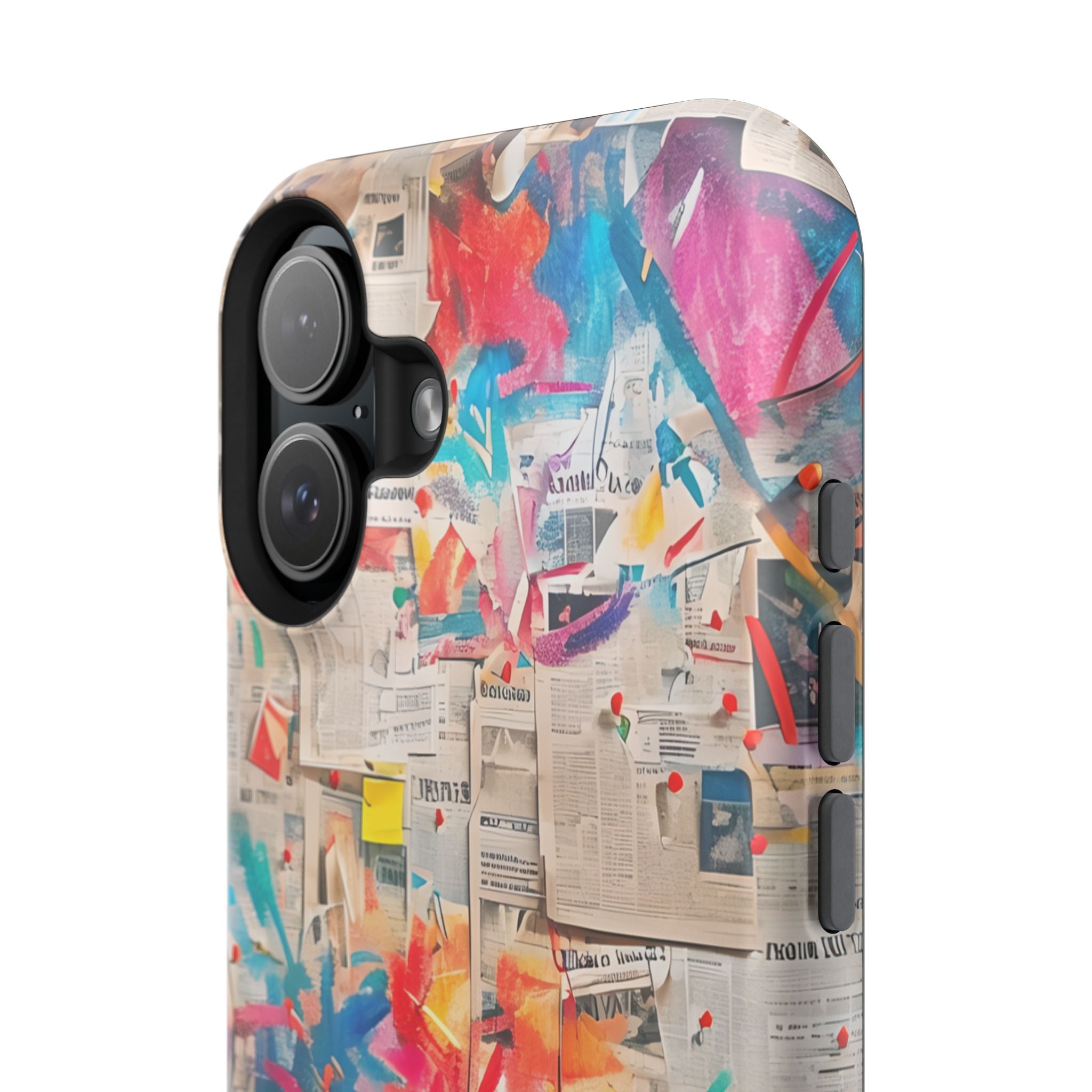 iPhone 17 Case vibrant glossy colorful art