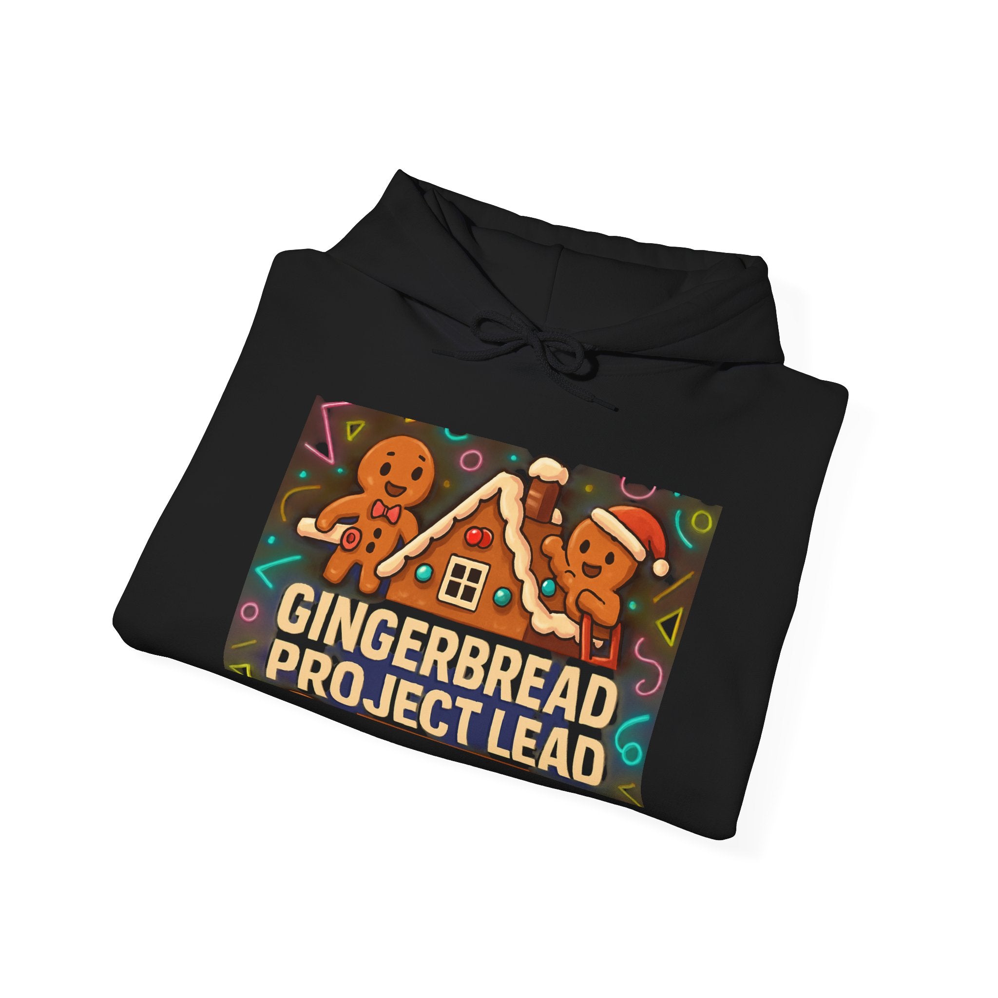 Gingerbread Bakery Hoodie — Cute Holiday Gingerbread House & Cookies Sweatshirt