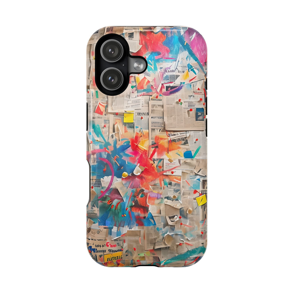 iPhone 17 Case vibrant glossy colorful art
