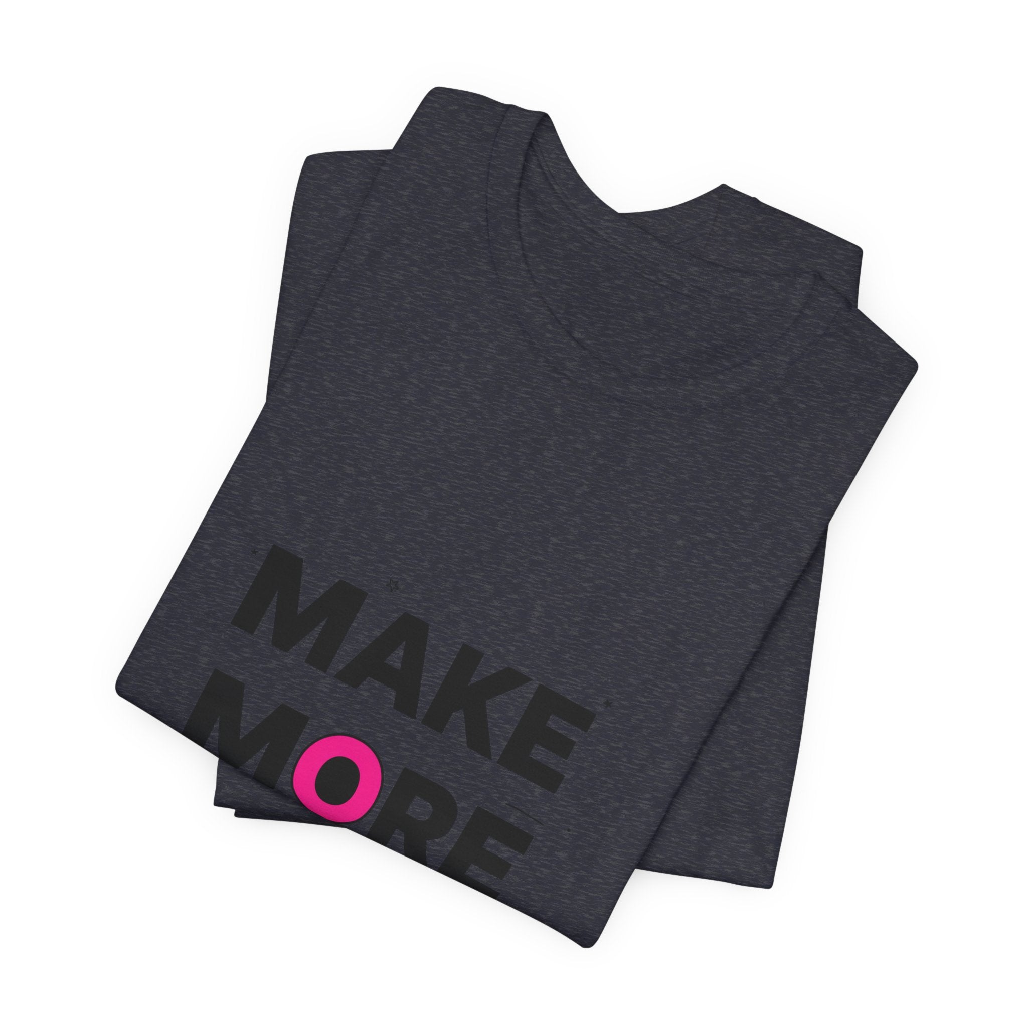 MAKE MORE ZINES Tee | ransom collage shirt, zine style cutout letters