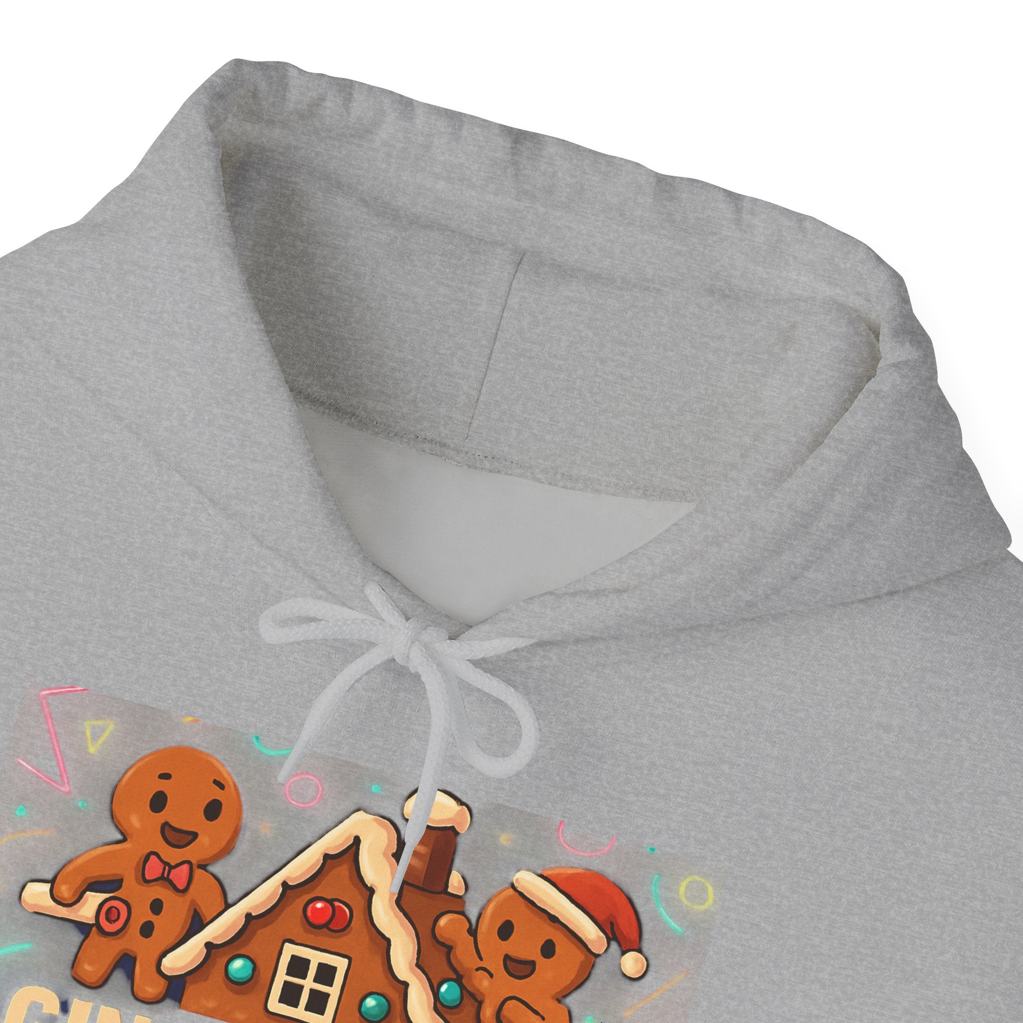 Gingerbread Bakery Hoodie — Cute Holiday Gingerbread House & Cookies Sweatshirt