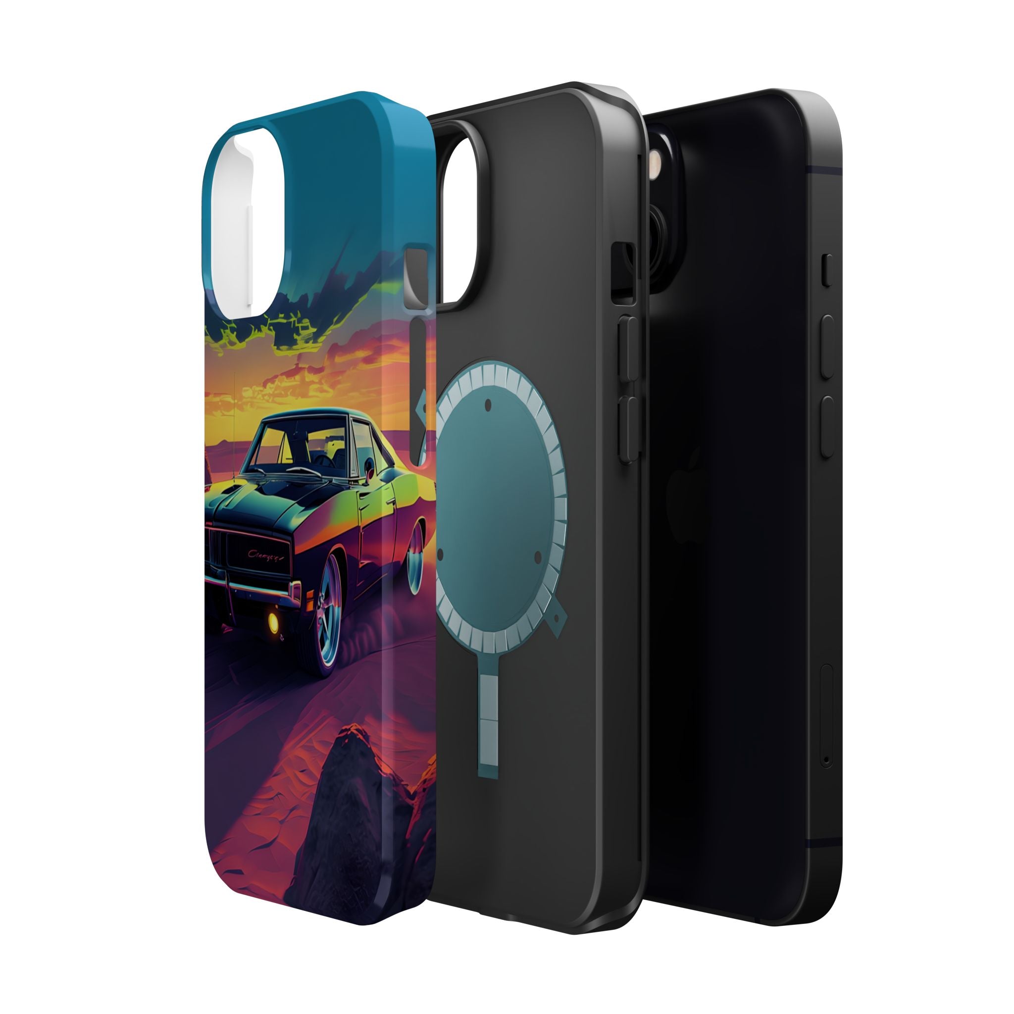 iPhone 17 Case - Retro Muscular Car Design