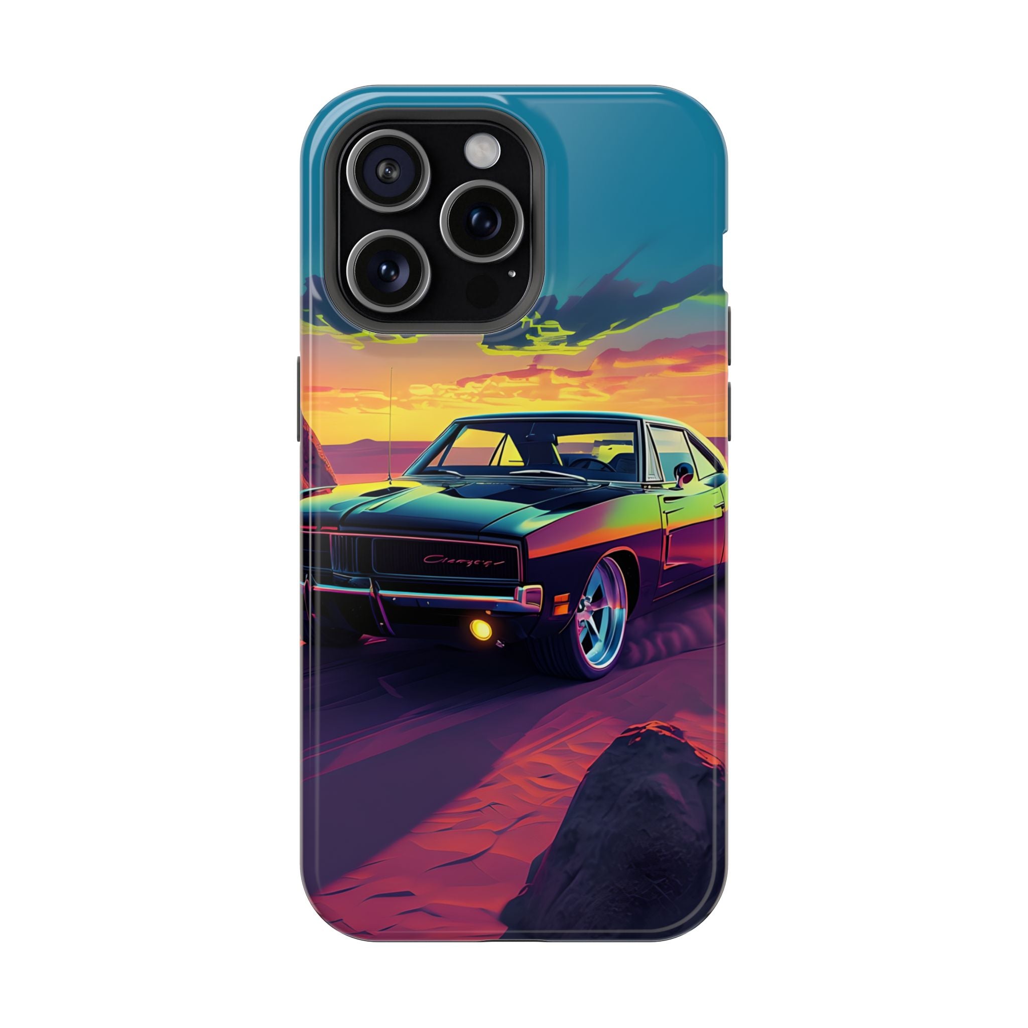 iPhone 17 Case - Retro Muscular Car Design